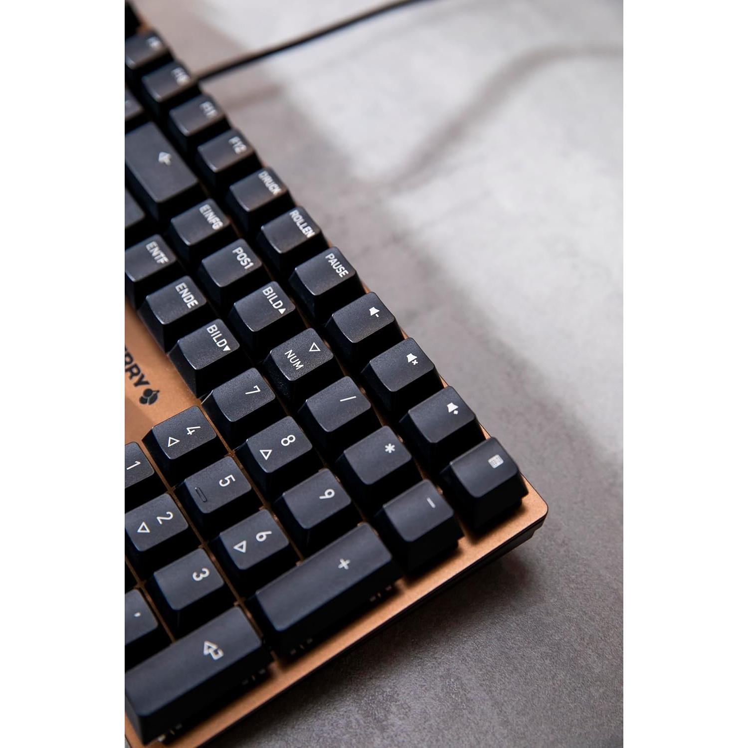 Teclado Mecánico Cherry KC 200 MX2A Marrón - 0.83 kg