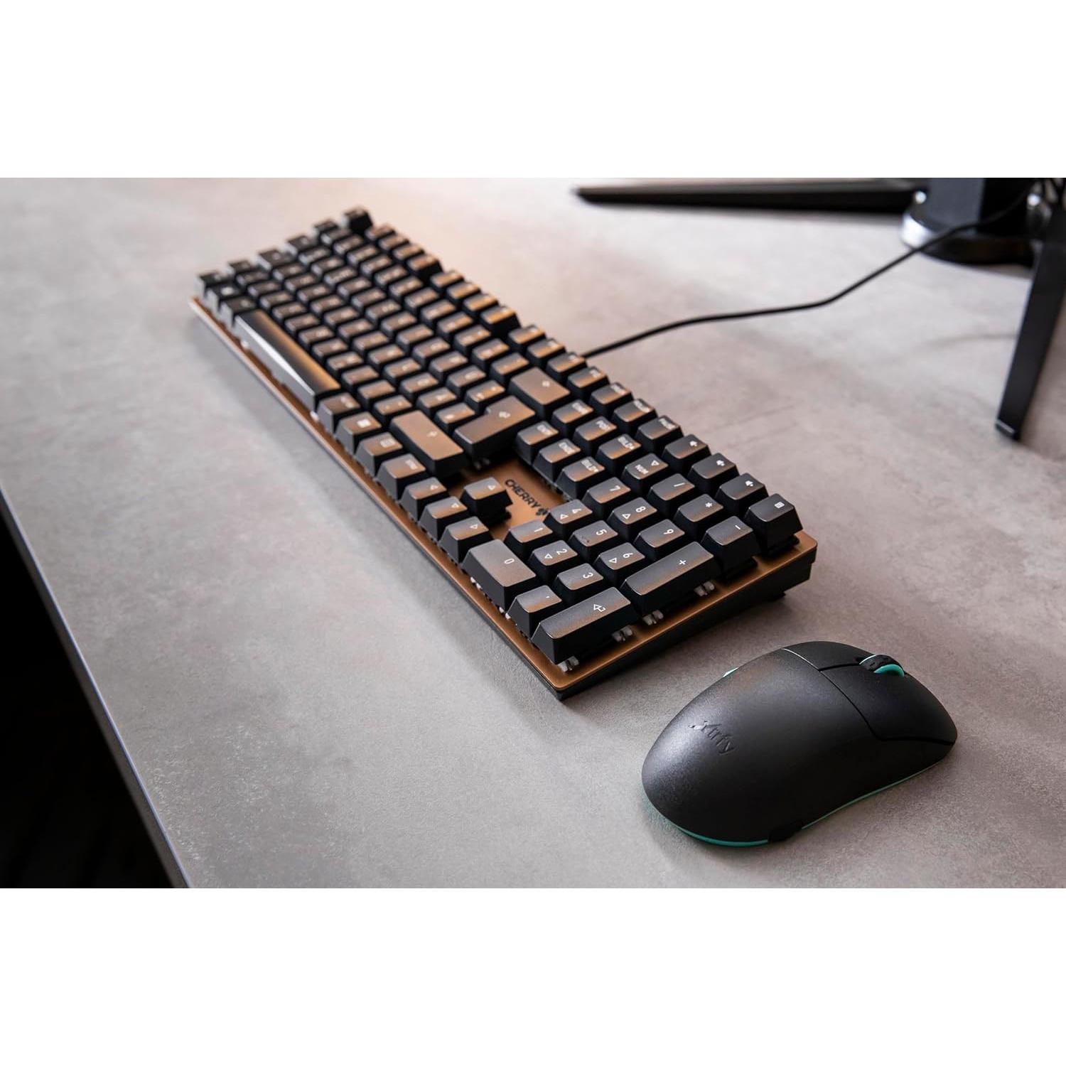 Teclado Mecánico Cherry KC 200 MX2A Marrón - 0.83 kg