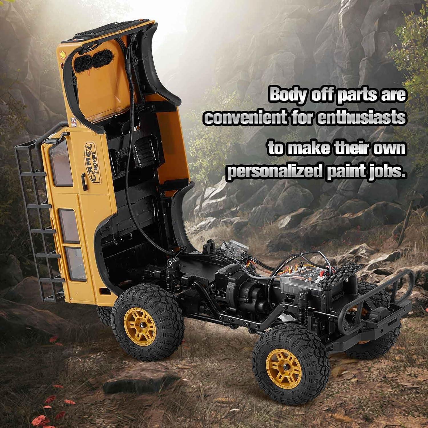 Crawler RC FMS 1/24 Land Rover Defender 110 Off-Road