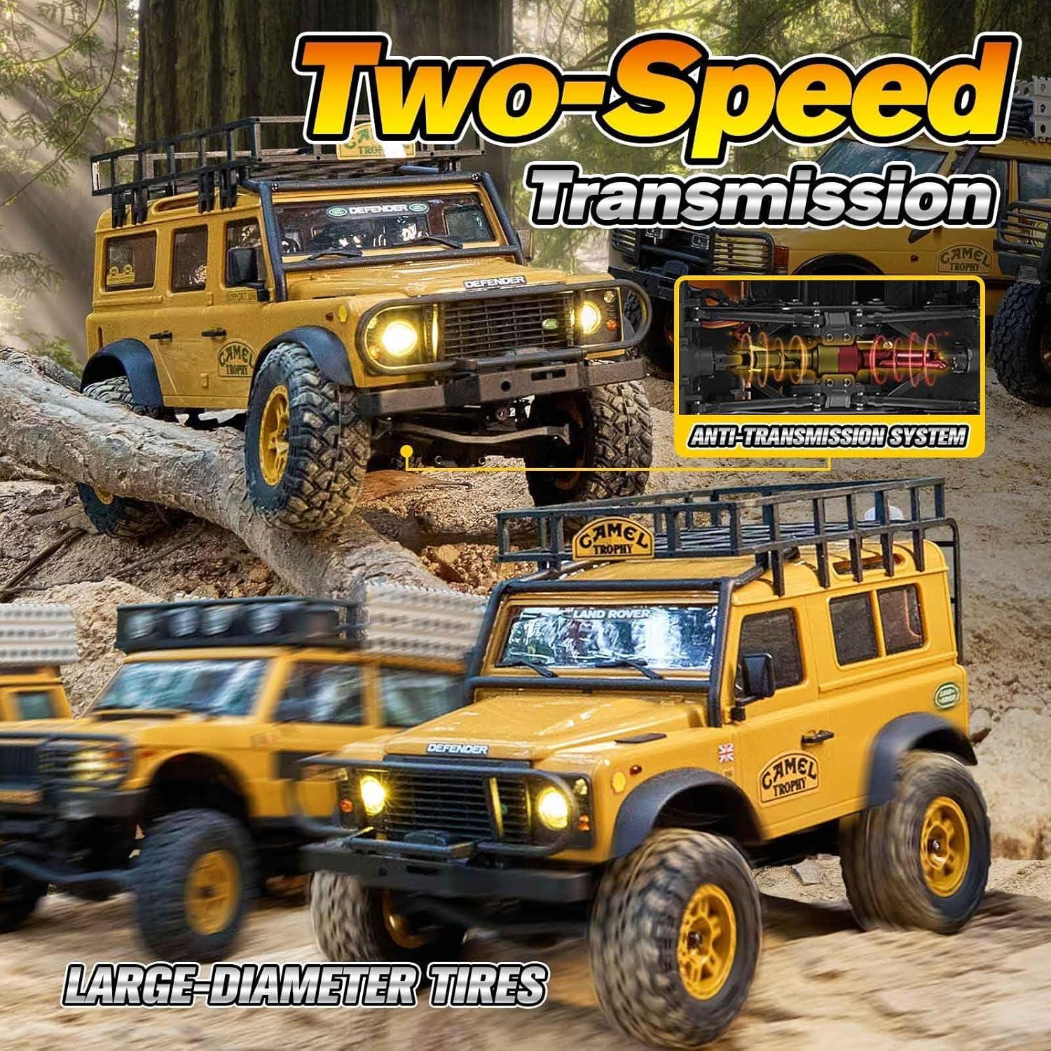 Crawler RC 1/24 FMS Land Rover Range Rover 4WD con Luz
