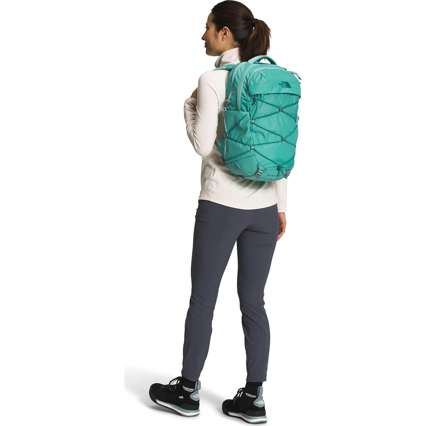 Mochila The North Face Borealis Mujeres 28L Wasabi/Habor Blue
