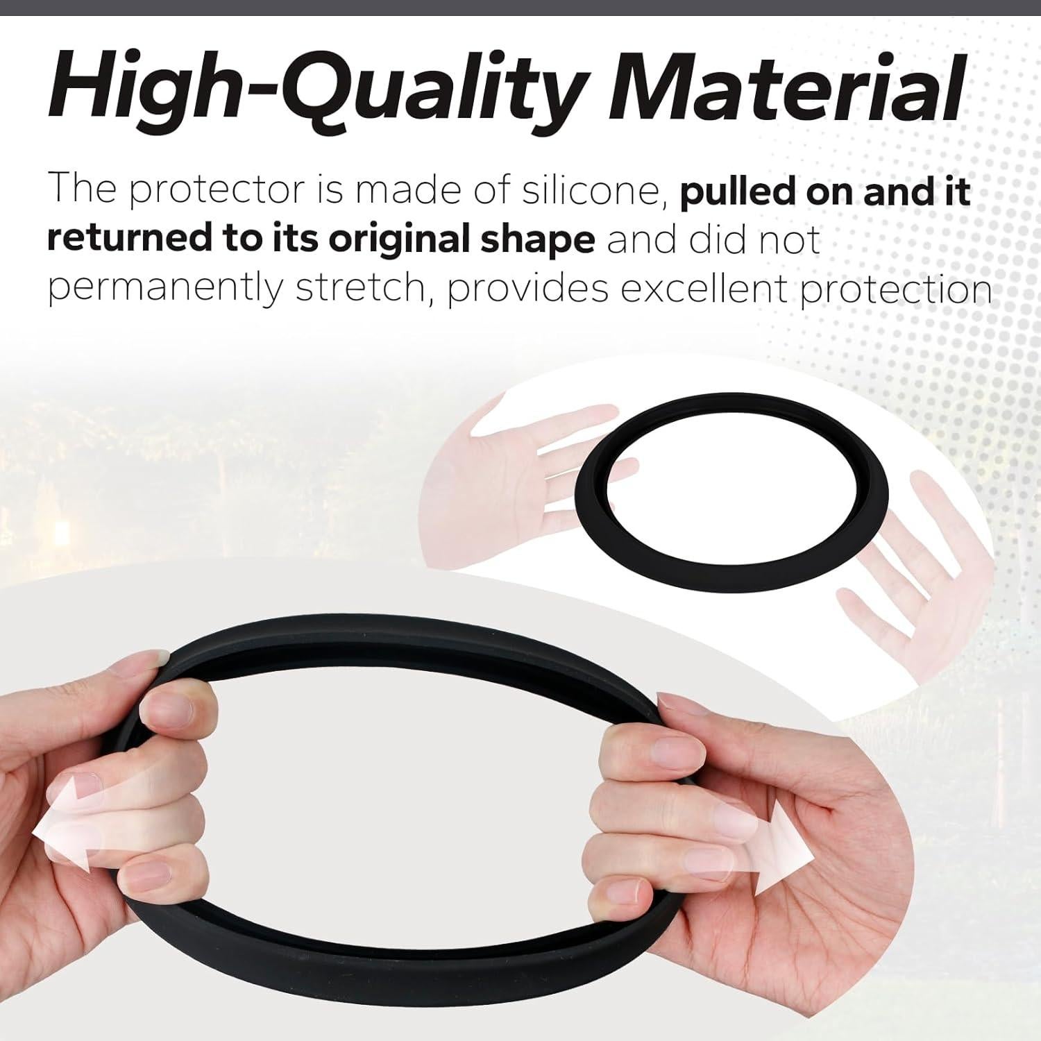 Base de Silicona para Tanque de Keroseno Coleman - Negro