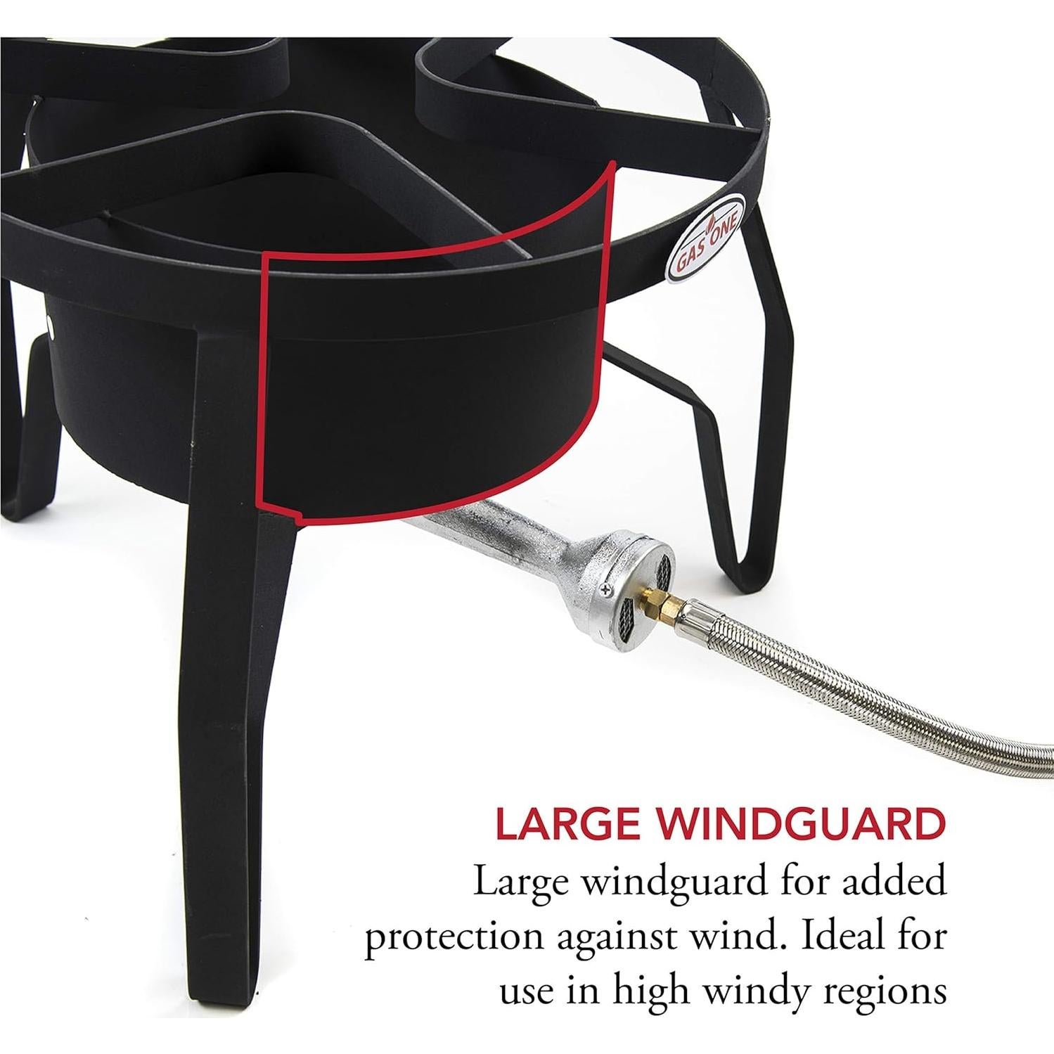 Quemador de Propano Gas One B-5300 Alta Presión 65,000 BTU