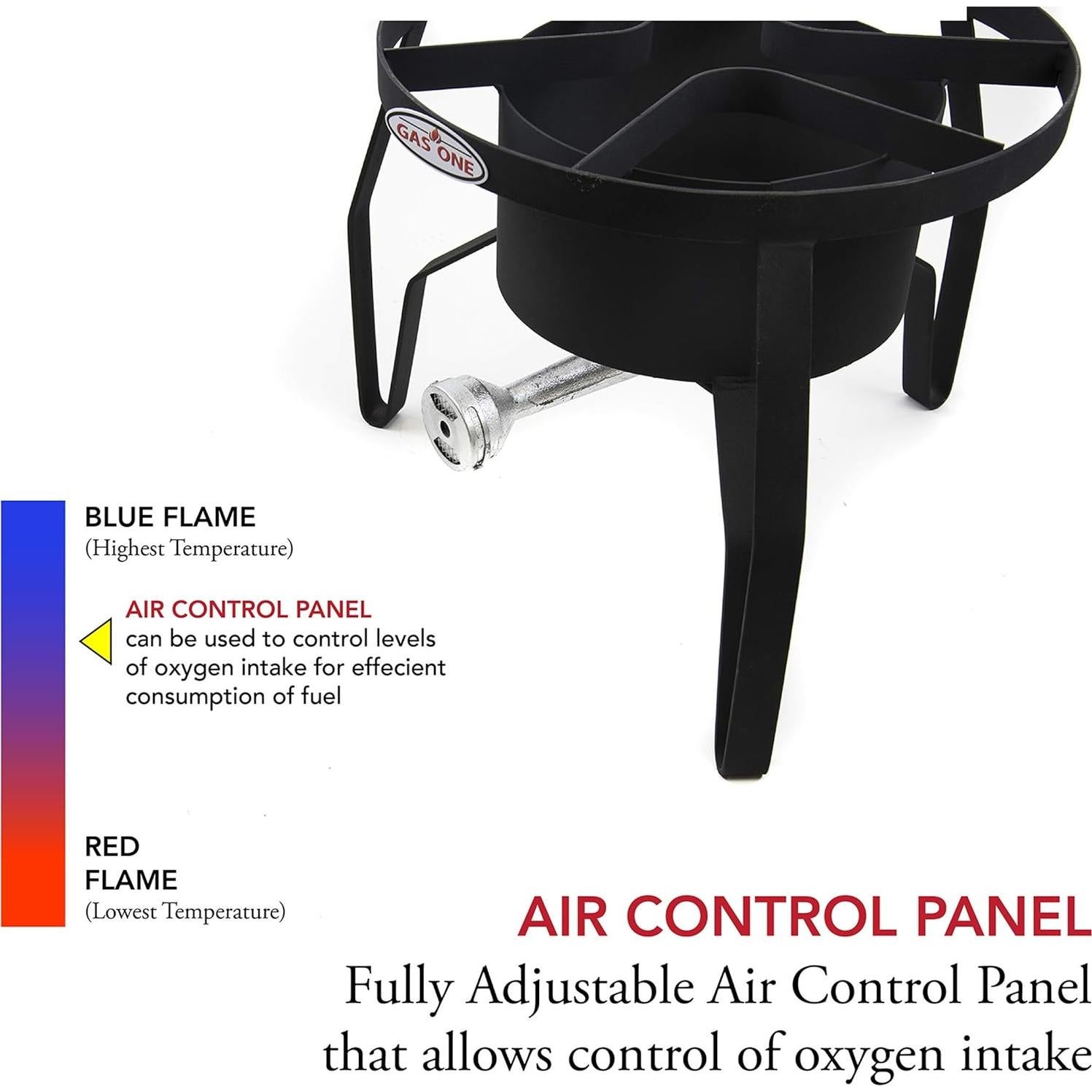 Quemador de Propano Gas One B-5300 Alta Presión 65,000 BTU