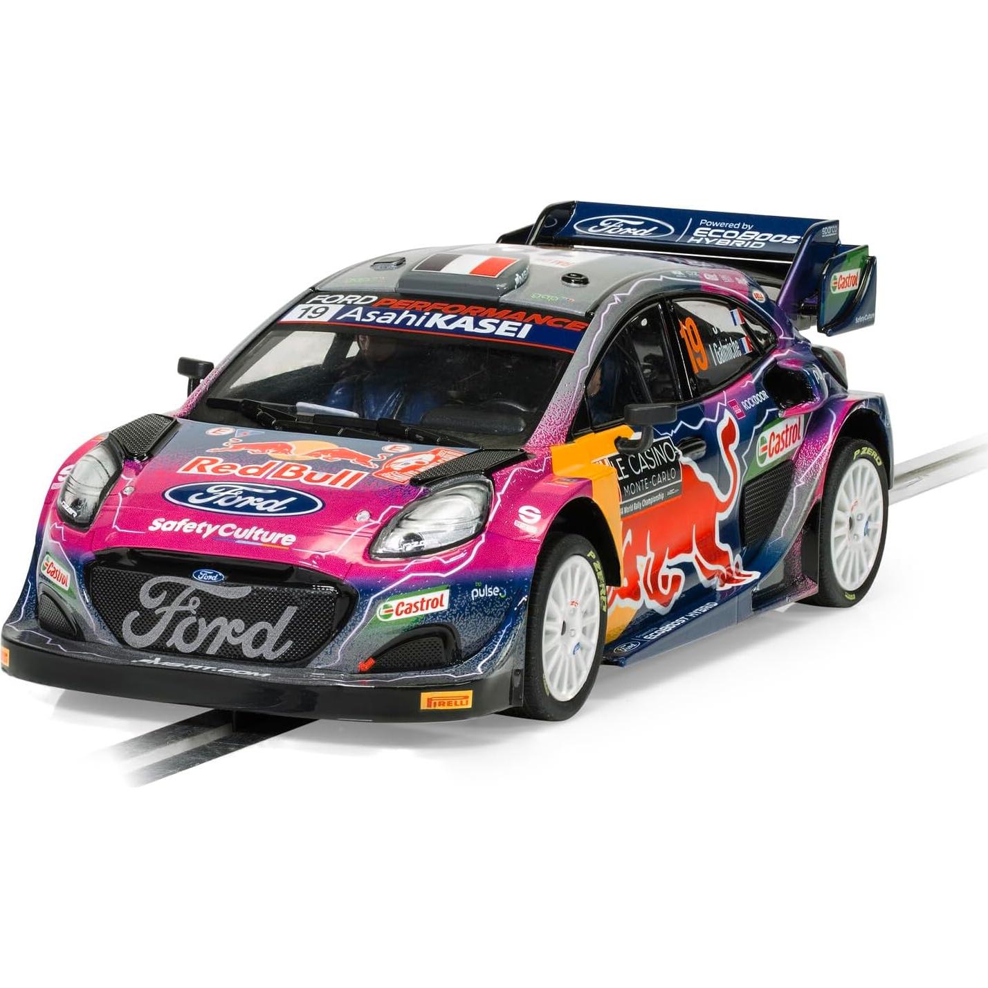 Coche Slot Scalextric Ford Puma WRC 1:32 Redbull #19 Loeb