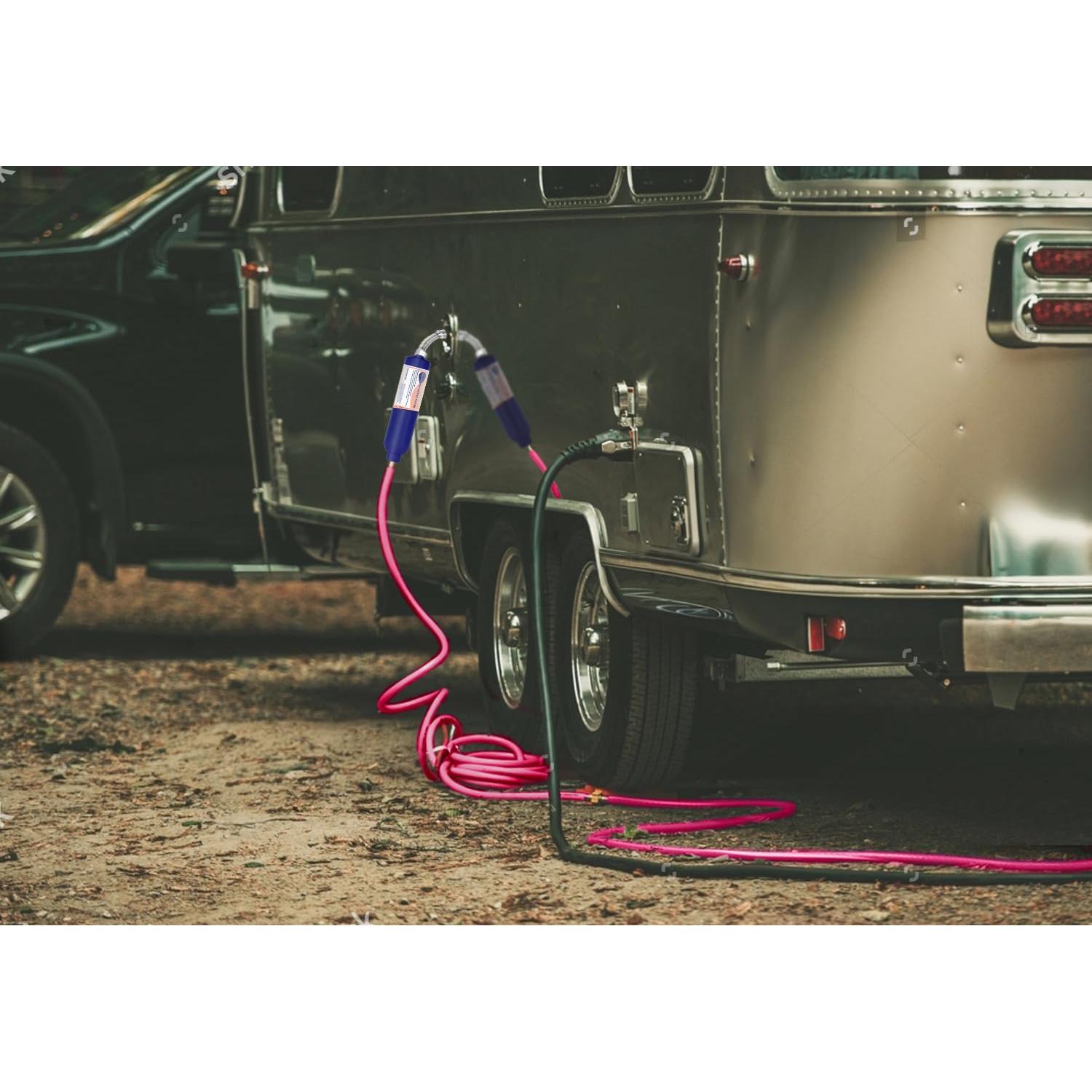 Filtro de Agua Inline WELLUCK RV Camper 2 Paquetes 5 Capas