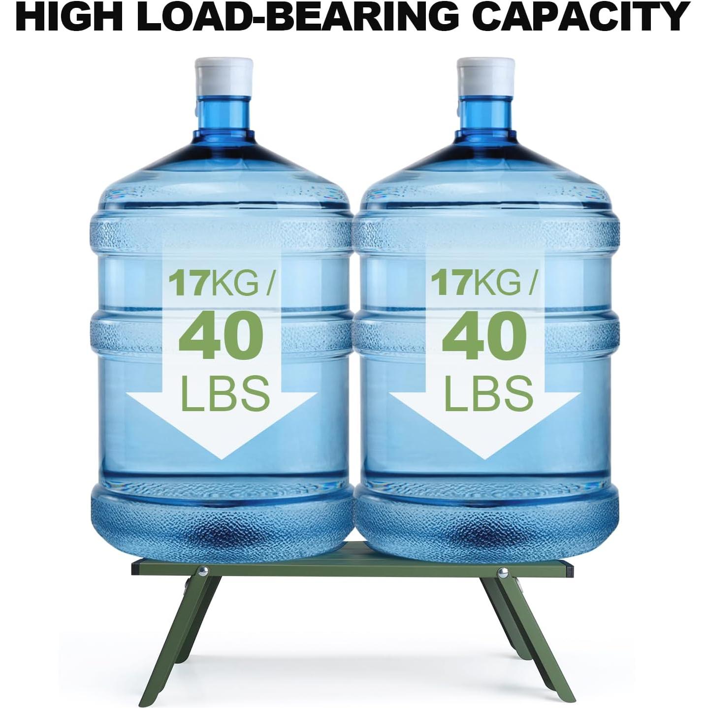 Mesa Plegable de Aluminio Outplea 40x28.5 cm Verde Ultraligera