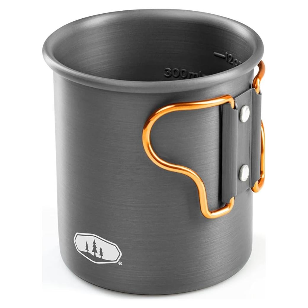 Taza de Aluminio GSI Outdoors Halulite 414 ml para Camping