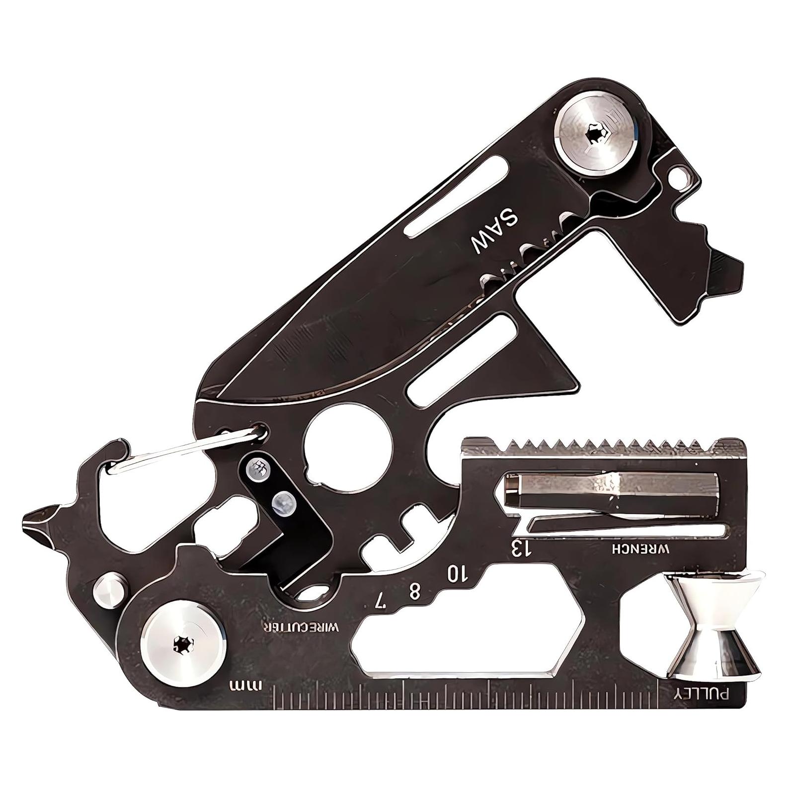 Multiherramienta EDC 28 en 1 GOGOLIN Acero Inoxidable 90g