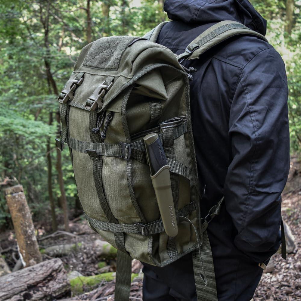 Cuchillo Morakniv Companion Verde Militar 104 mm Acero Inoxidable