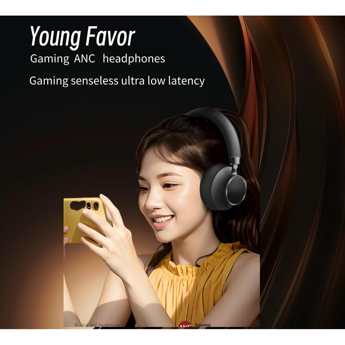 Auriculares Bluetooth YUSONIC ANC 01 con Cancelación de Ruido