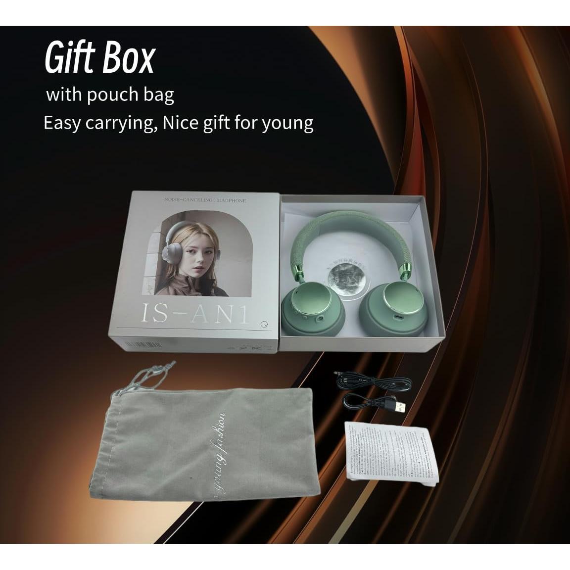 Auriculares Bluetooth YUSONIC ANC 01 con Cancelación de Ruido