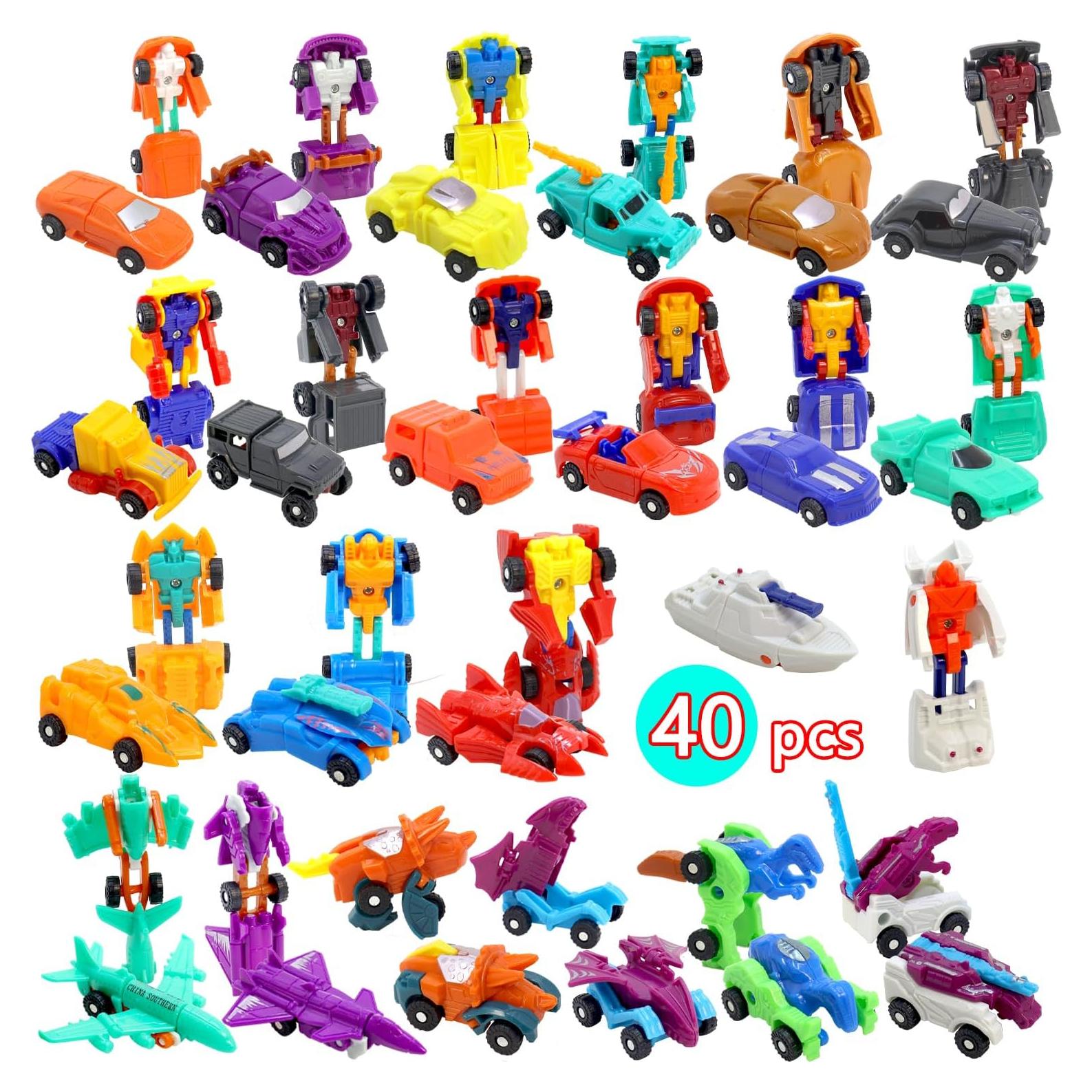 Coche Robot Transformador 2 en 1 para Niños - Juguete Educativo