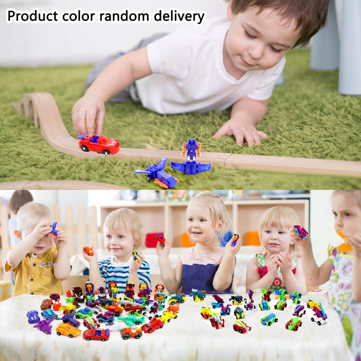 Coche Robot Transformador 2 en 1 para Niños - Juguete Educativo