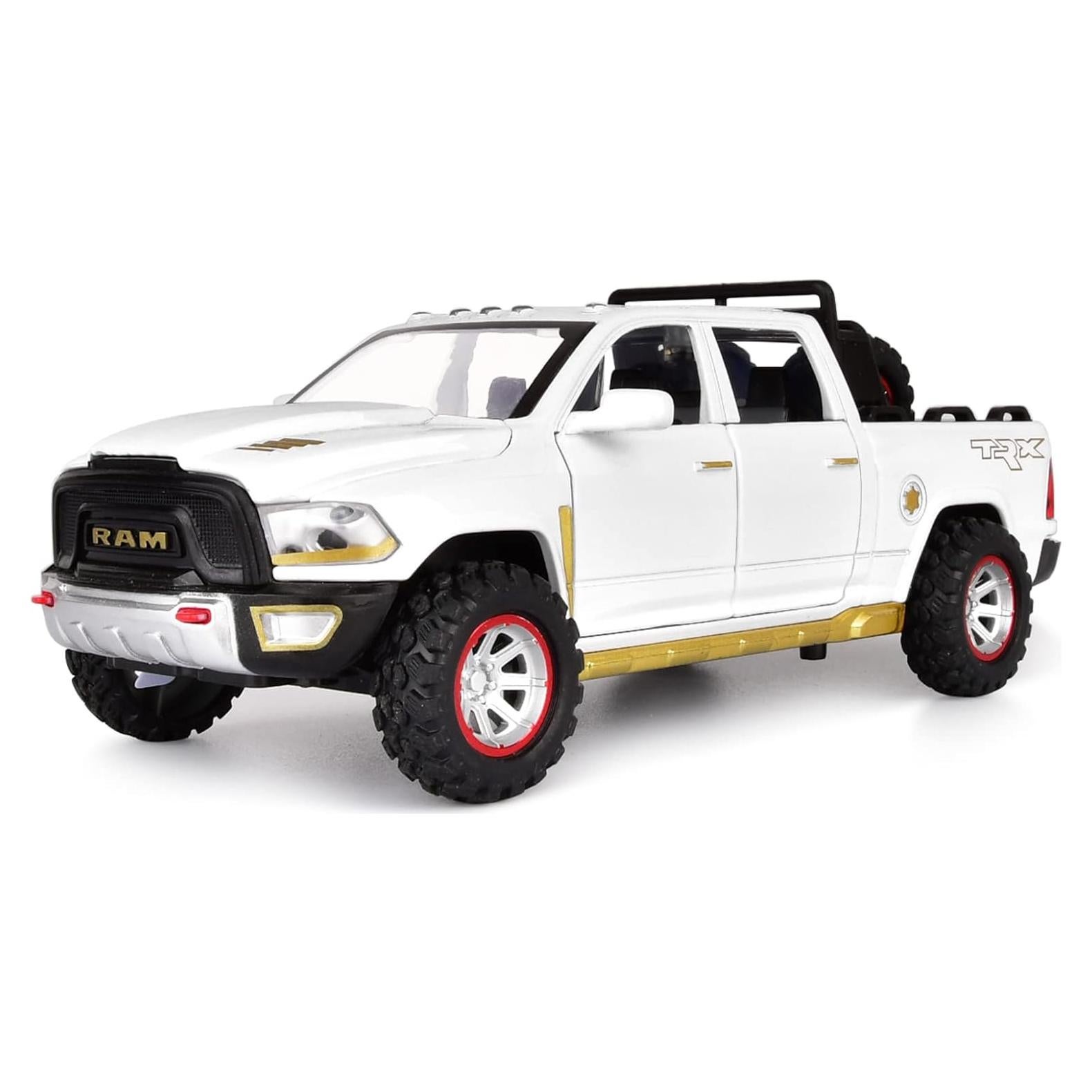 Camioneta RAM 1500 de Metal Fundido con Luces y Sonido