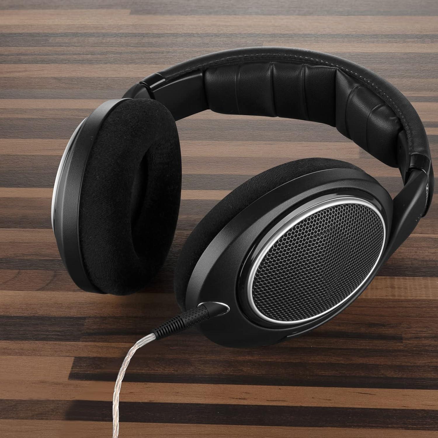 Cable GEEKRIA Apollo 1.2m para Auriculares Sennheiser HD 620S/599/598