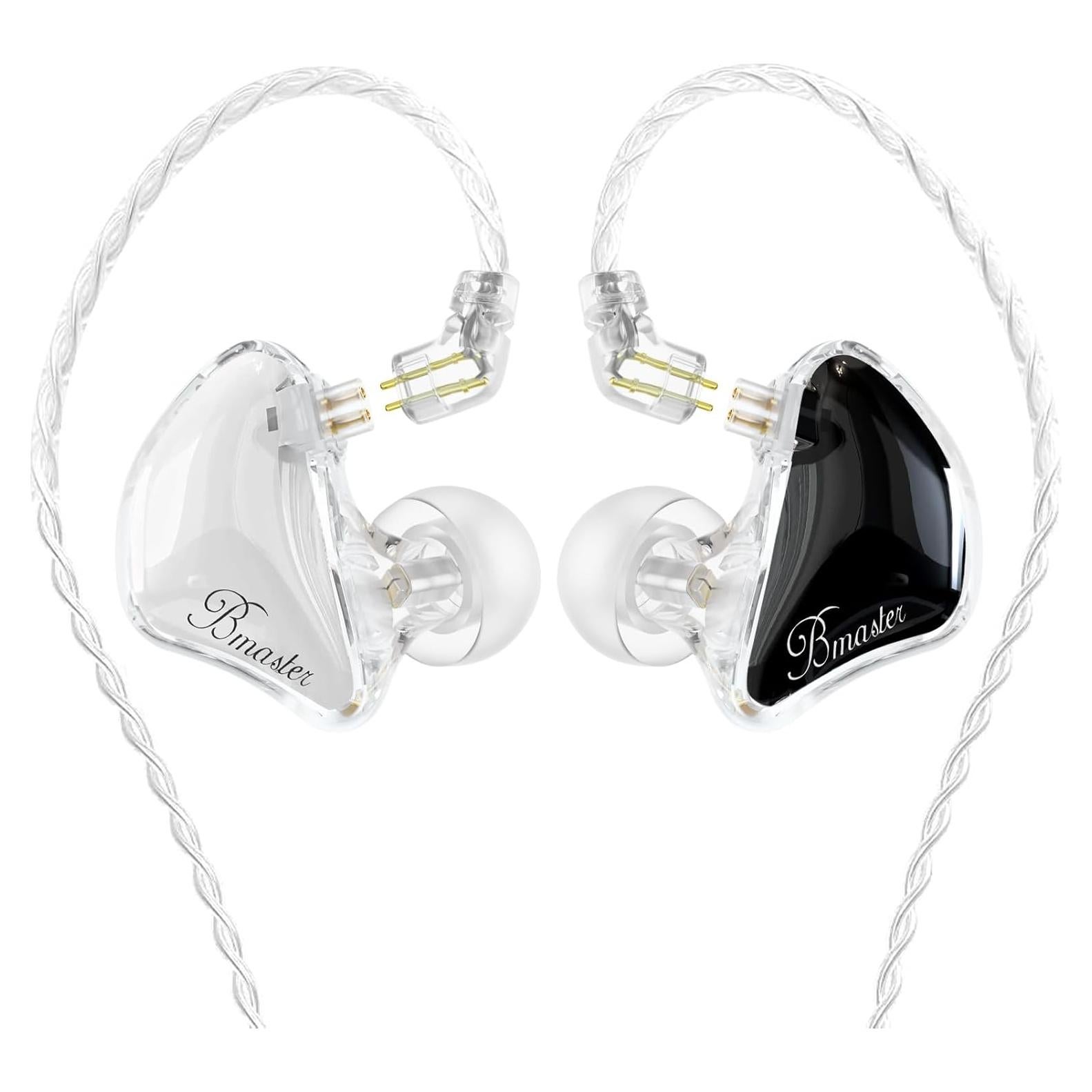 Auriculares Intrauditivos BASN Bmaster Pro 2-Pin HiFi Estéreo