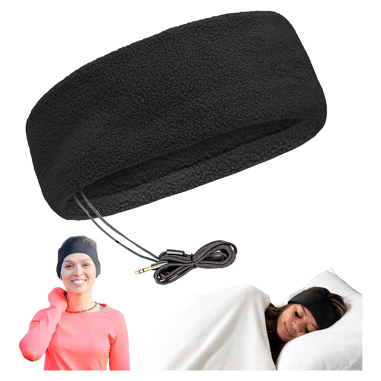 Auriculares CozyPhones para dormir - Forro polar, control de volumen