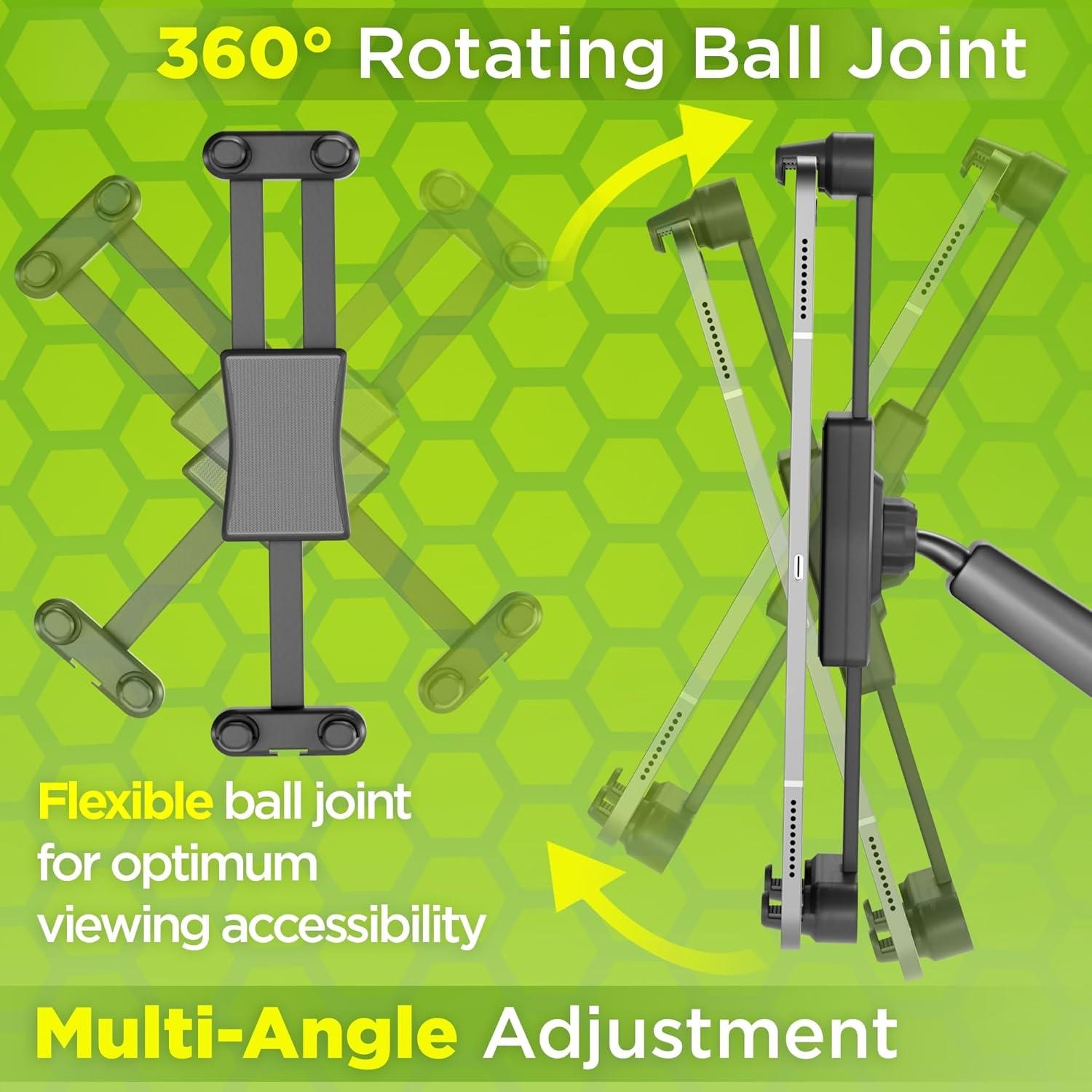 Soporte de Tablet Truckules para Camión con Ventosa Fuerte 42.4 cm