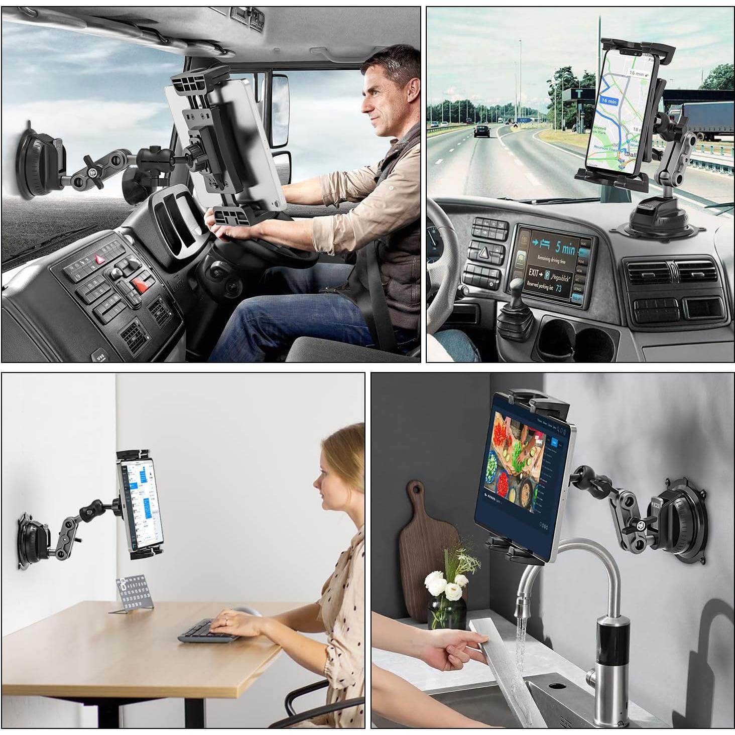 Soporte para Tablet BAISHUN 360° para Coche y Camión