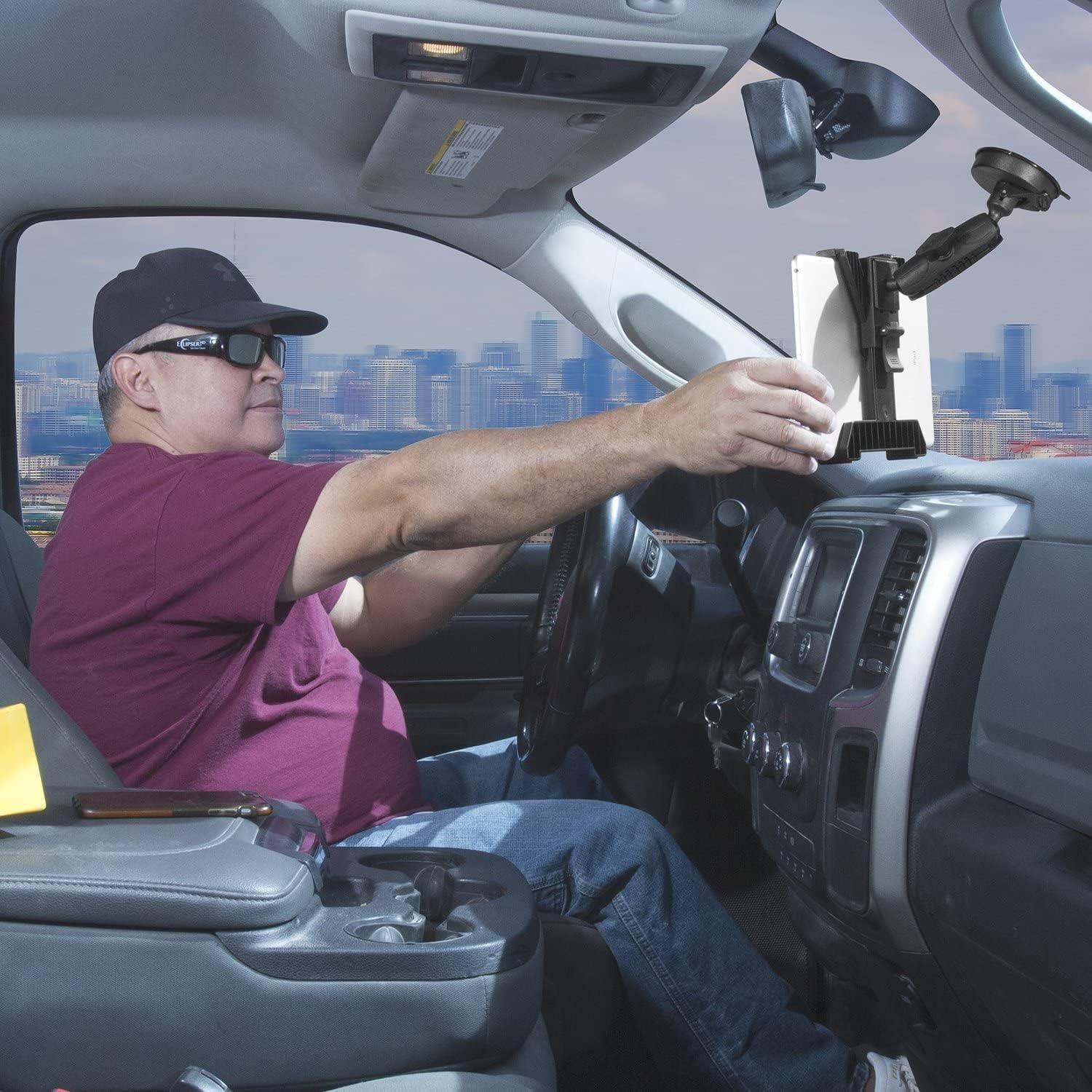 Soporte de Tablet iBOLT Tabdock BizMount - Ventosa 7-10"