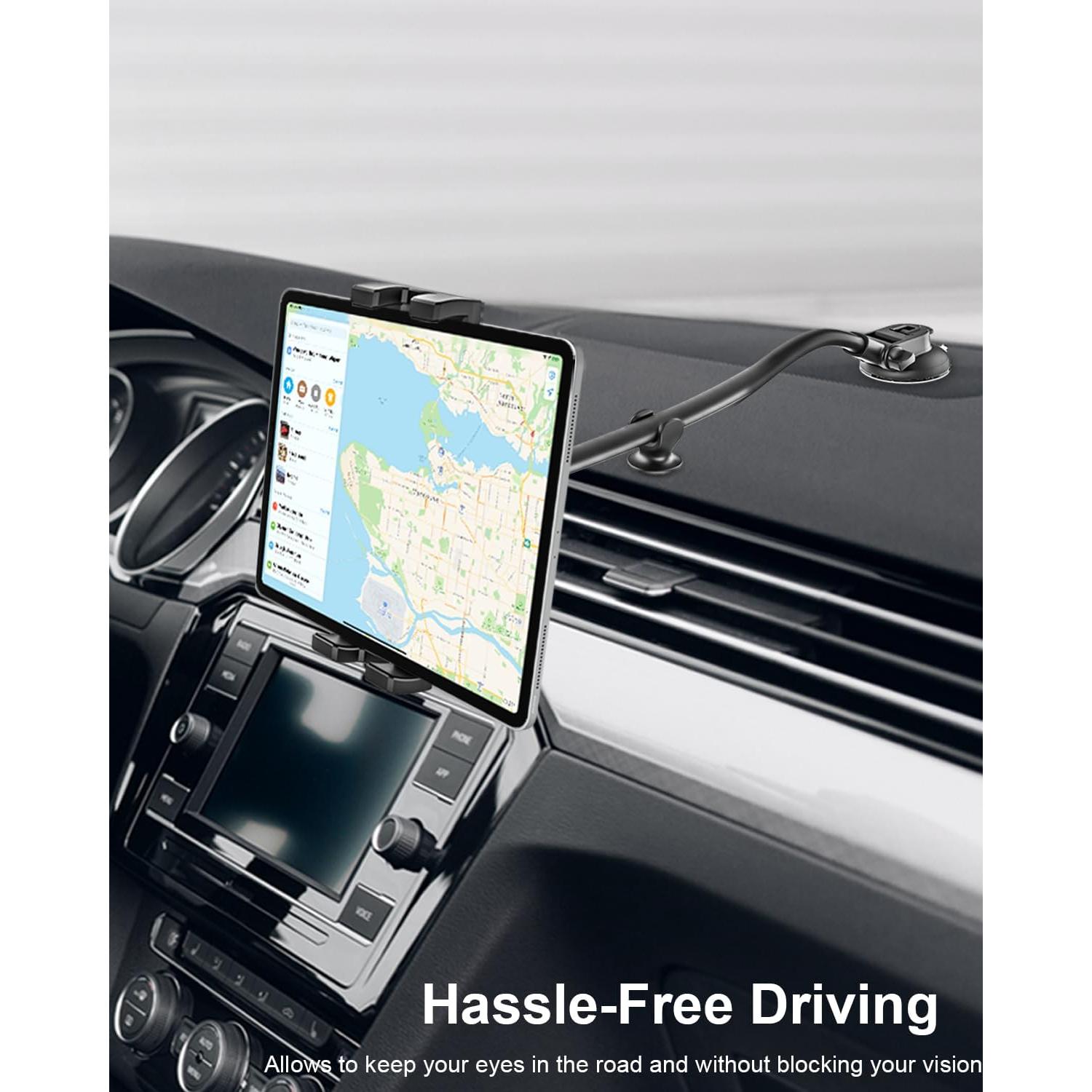 Soporte de Tableta Woleyi para Coche con Ventosa Ajustable