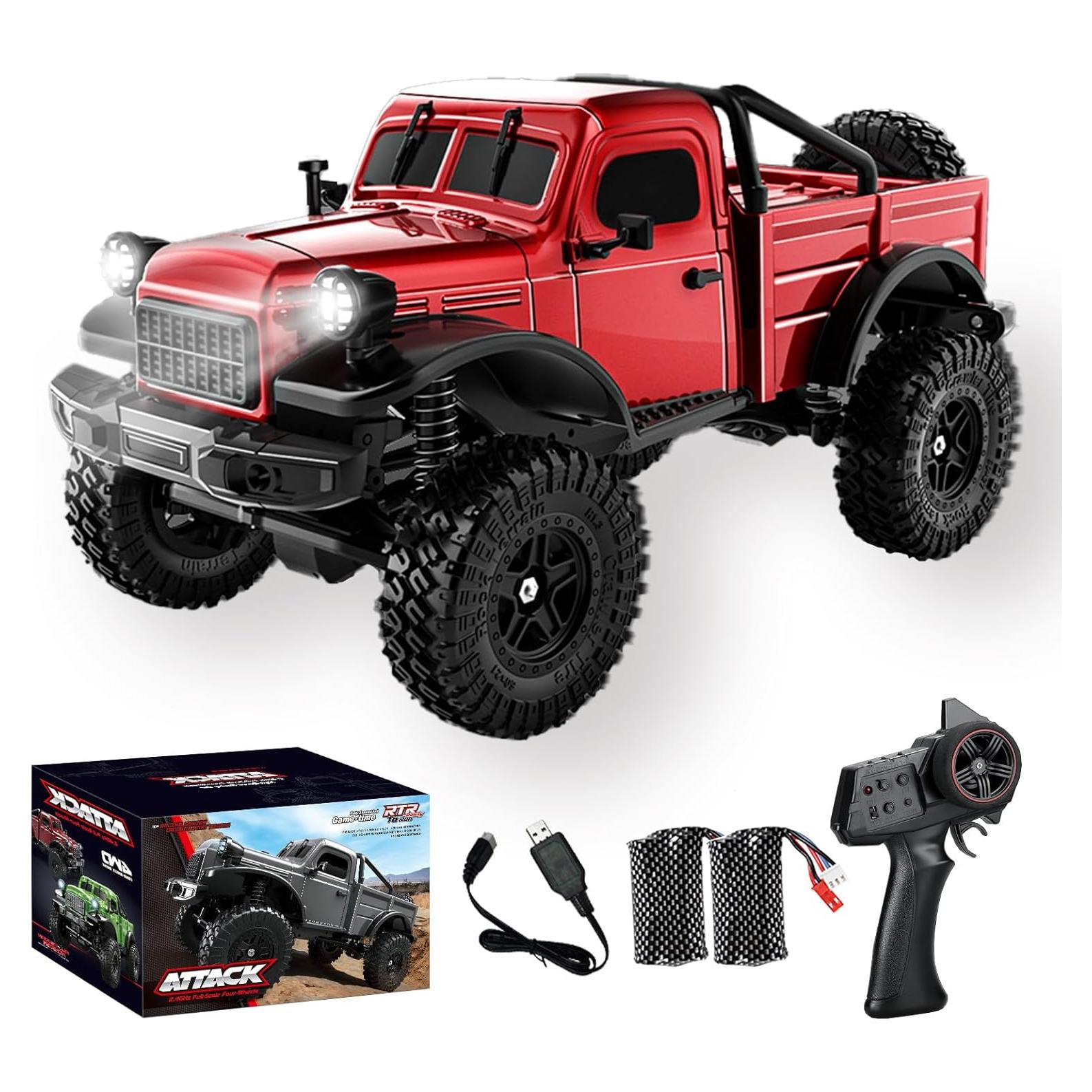 RC Pickup Dodge C8813 1:18 Control Remoto Todo Terreno