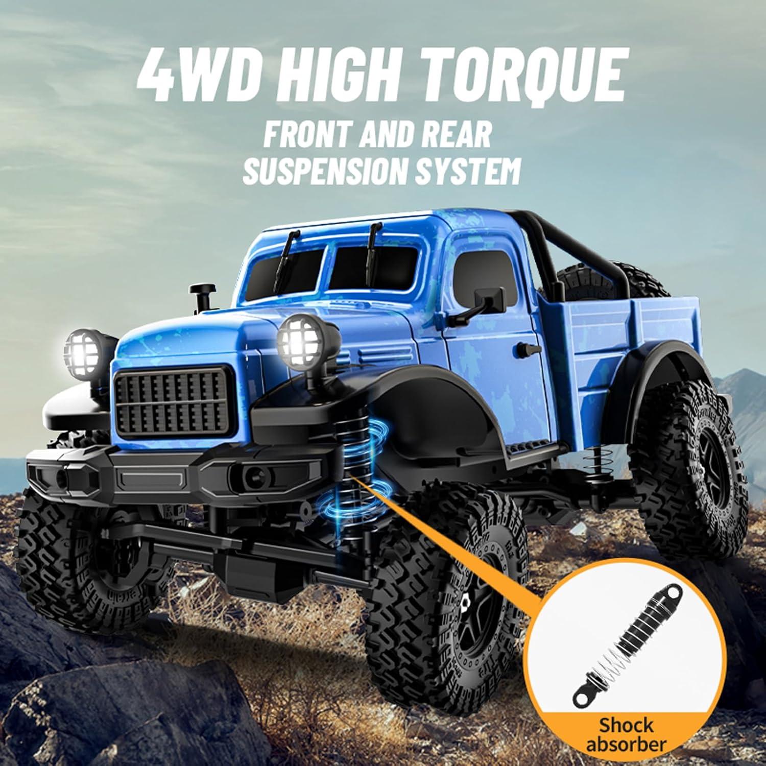 RC Pickup Dodge C8813 1:18 Control Remoto Todo Terreno