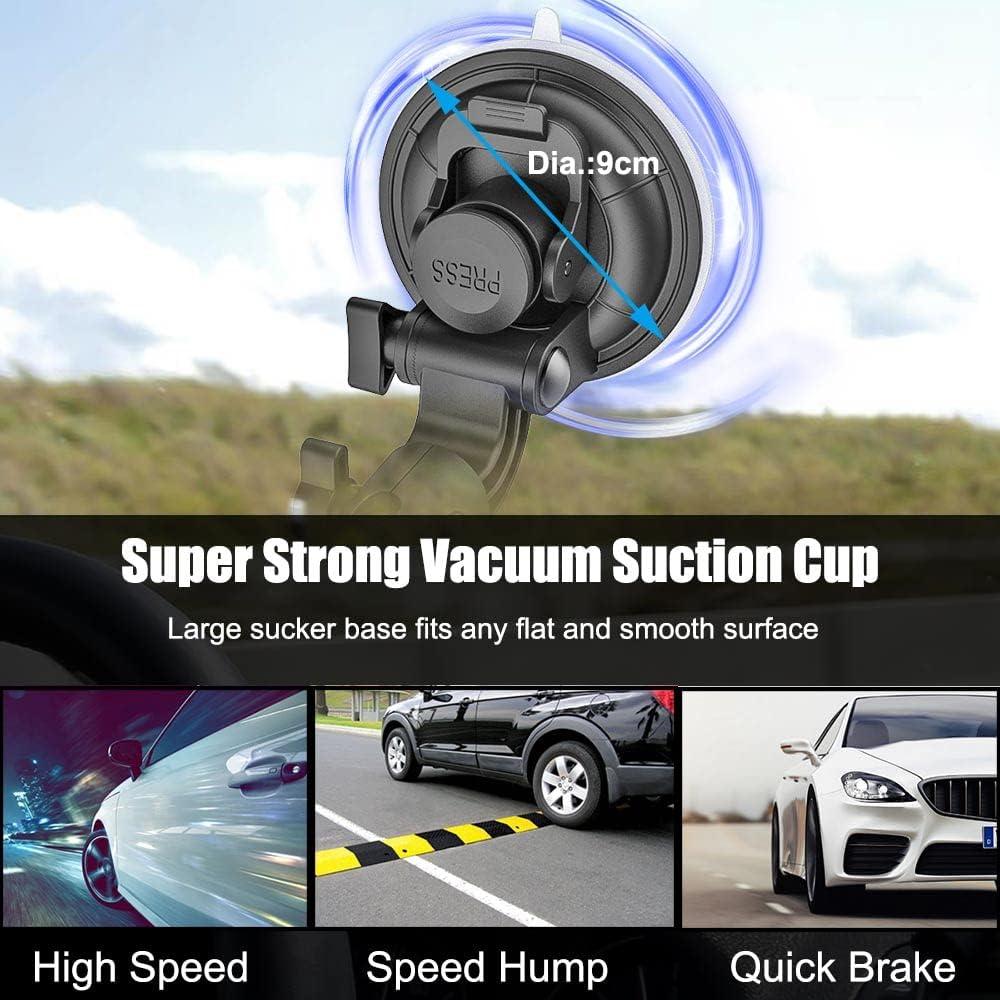 Soporte de Tablet para Parabrisas de Coche Cuxwill 4-13"