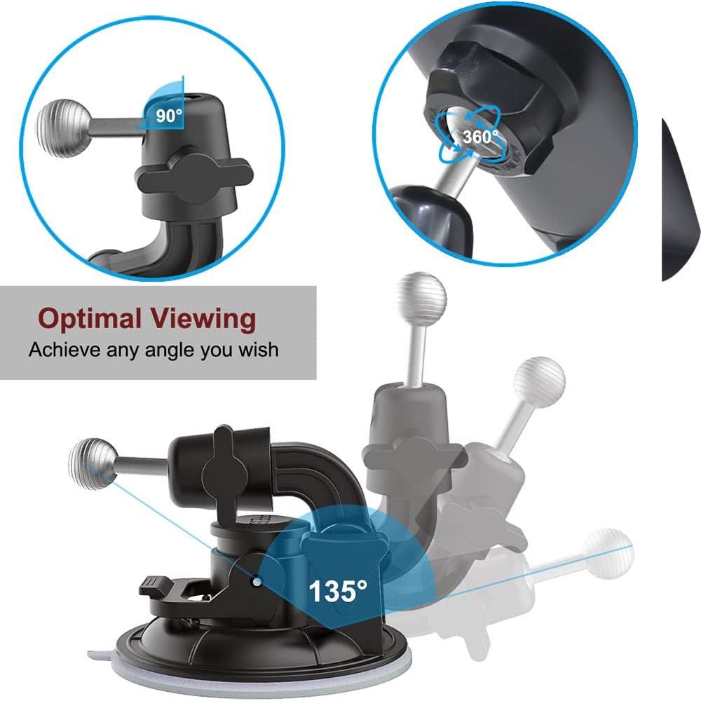Soporte de Tablet para Parabrisas de Coche Cuxwill 4-13"