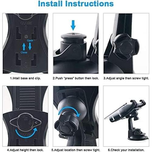 Soporte para Tablet en Coche Wellinterest 7-10" Ventosa