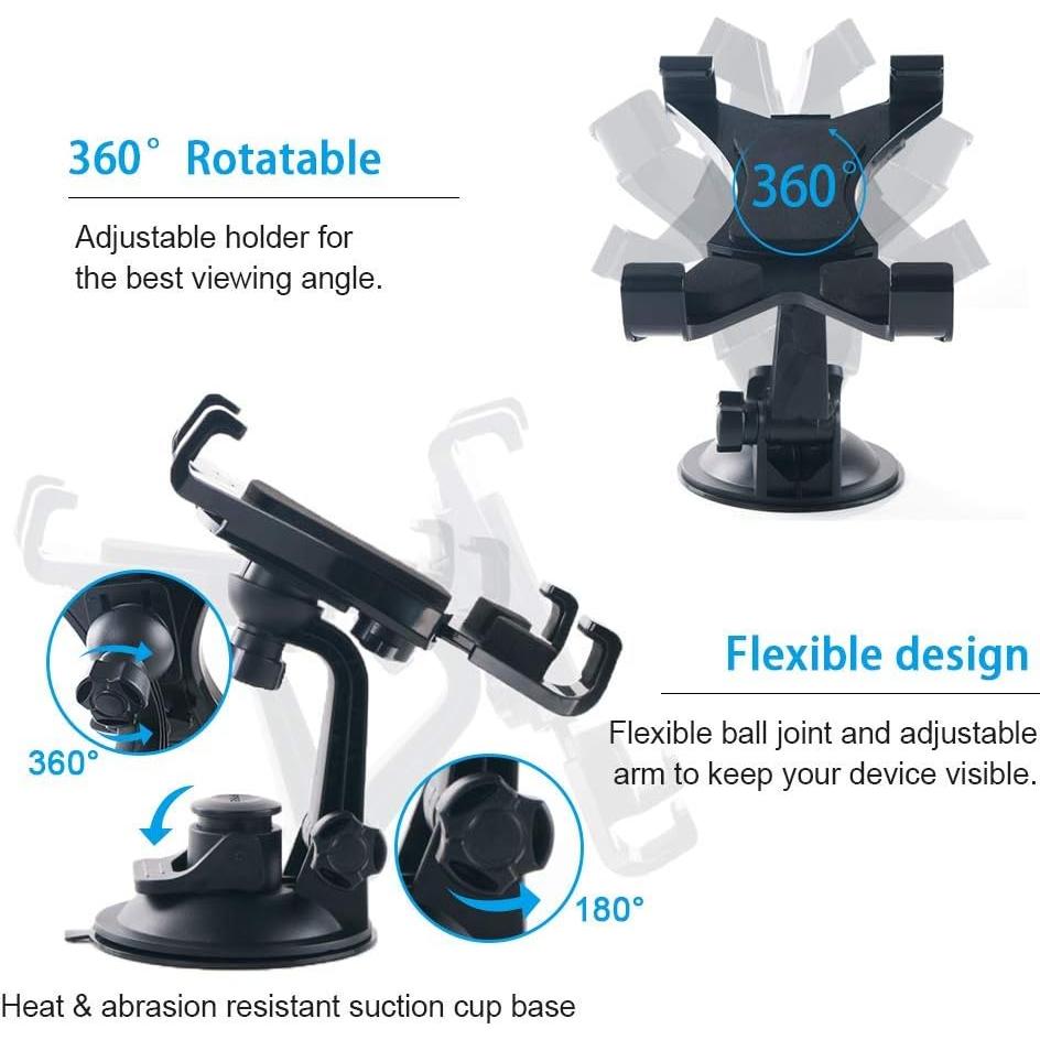 Soporte para Tablet en Coche Wellinterest 7-10" Ventosa