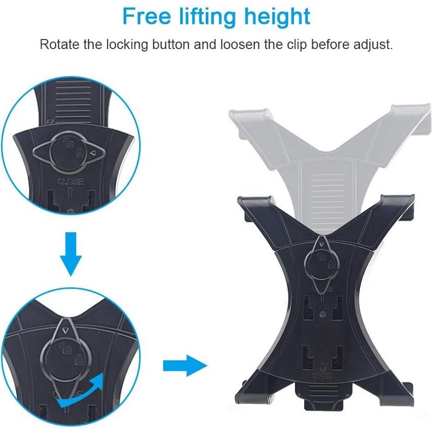 Soporte para Tablet en Coche Wellinterest 7-10" Ventosa