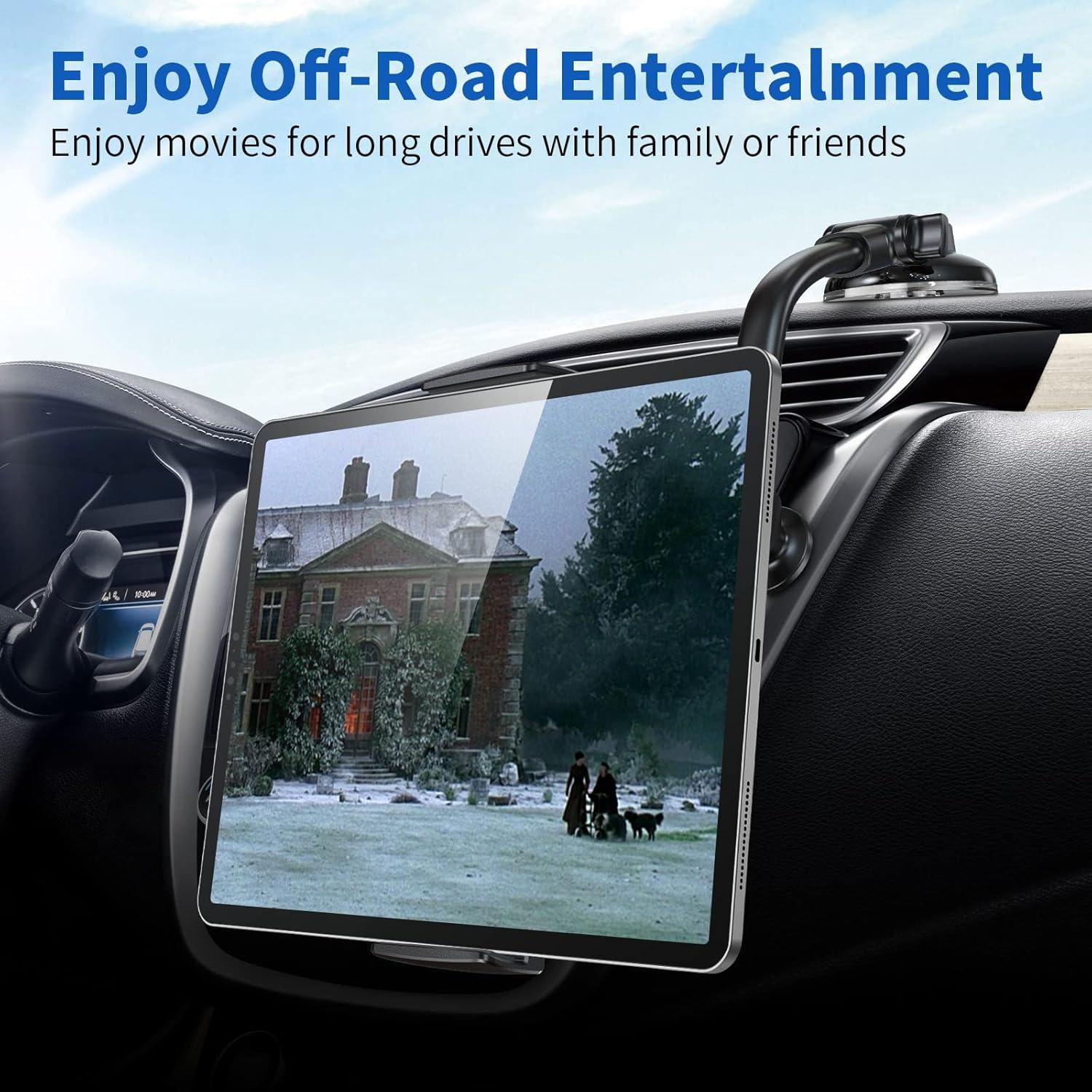 Soporte para Coche Keoye para Tablet 9.7-10.5" Rotación 360°