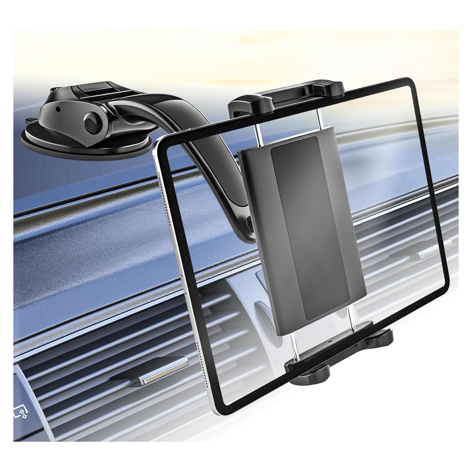 Soporte para Tablet en Auto Kolasels con Ventosa Ajustable 4-13"