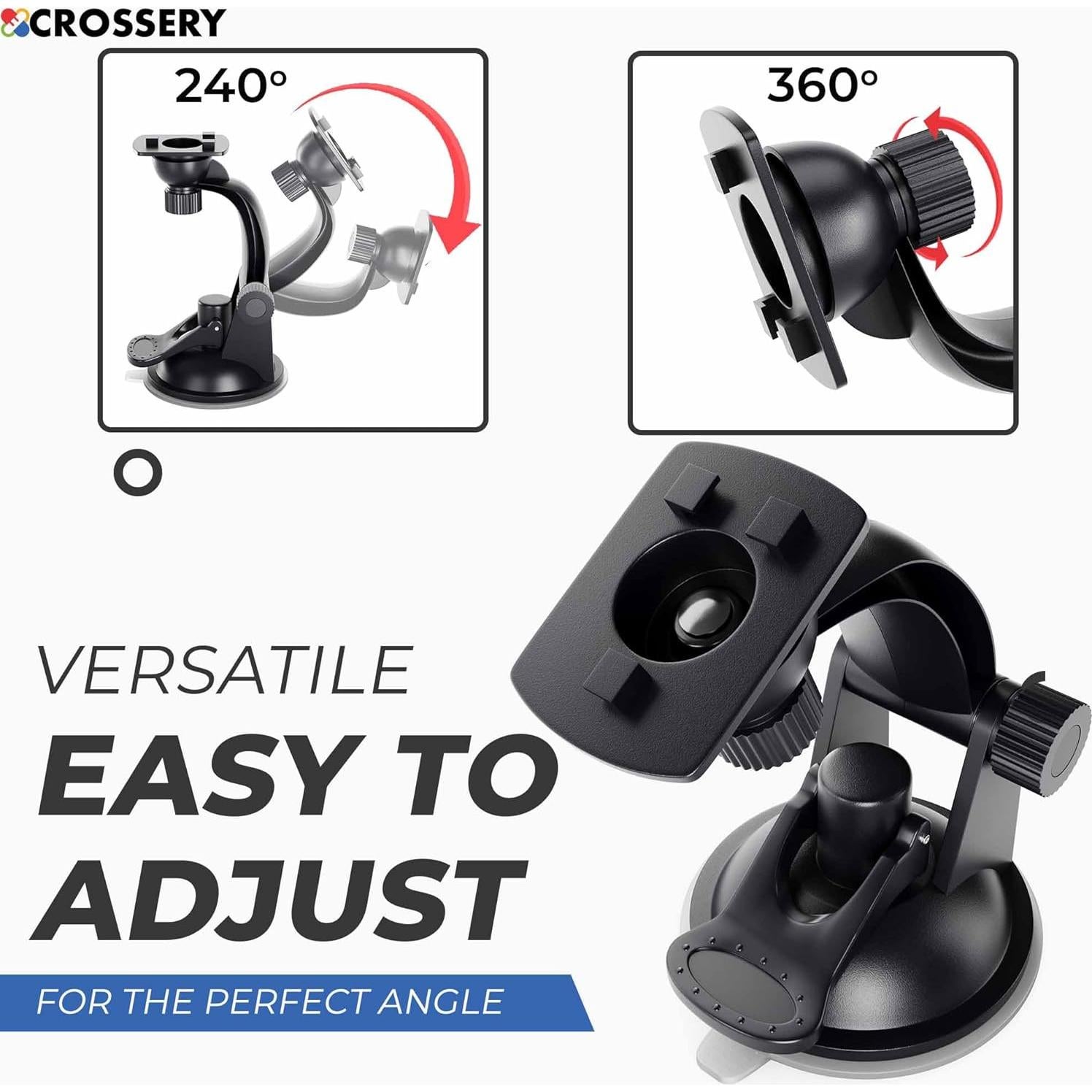 Soporte de Ventosa Fuerte para GPS Rand McNally TND 740/750