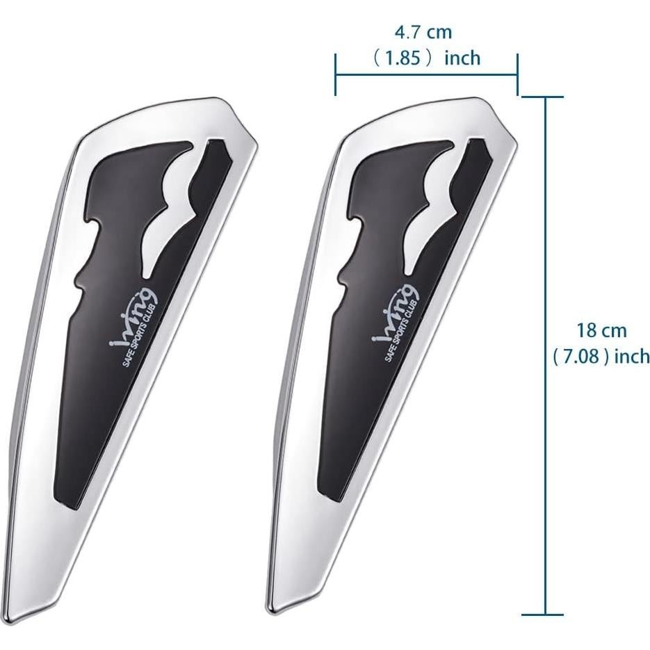 Alerones de Limpiaparabrisas AuMoHall para Coche - Negro