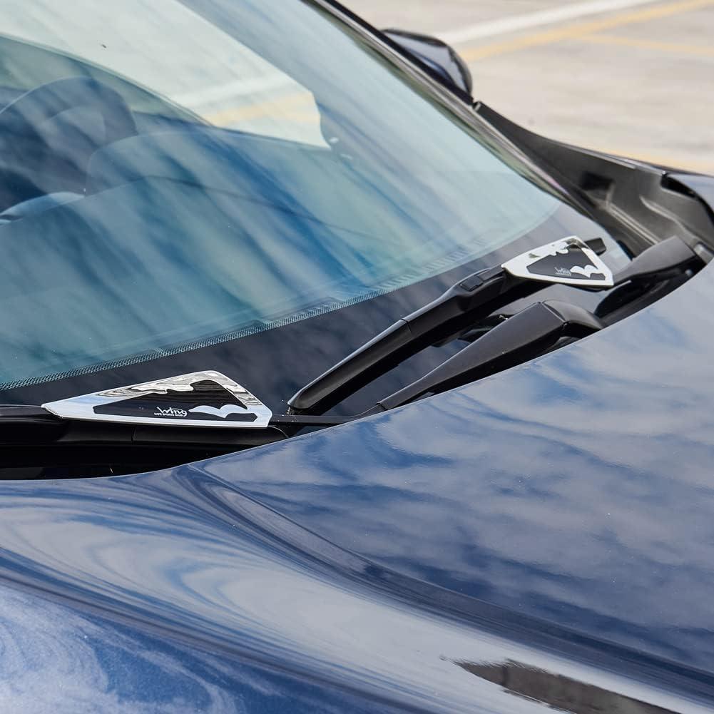 Alerones de Limpiaparabrisas AuMoHall para Coche - Negro