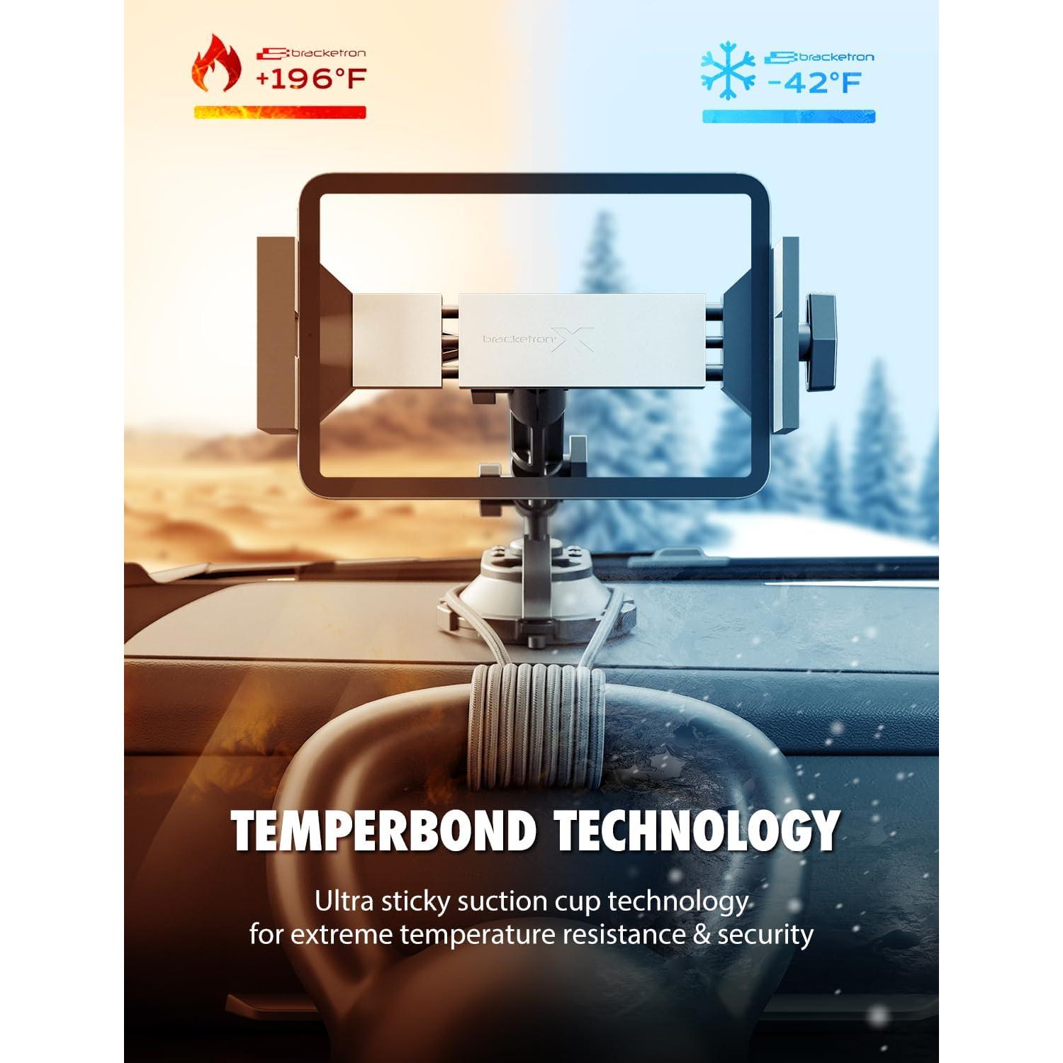 Soporte para Tablet Bracketron HD PRO para Coche y Camión 10"