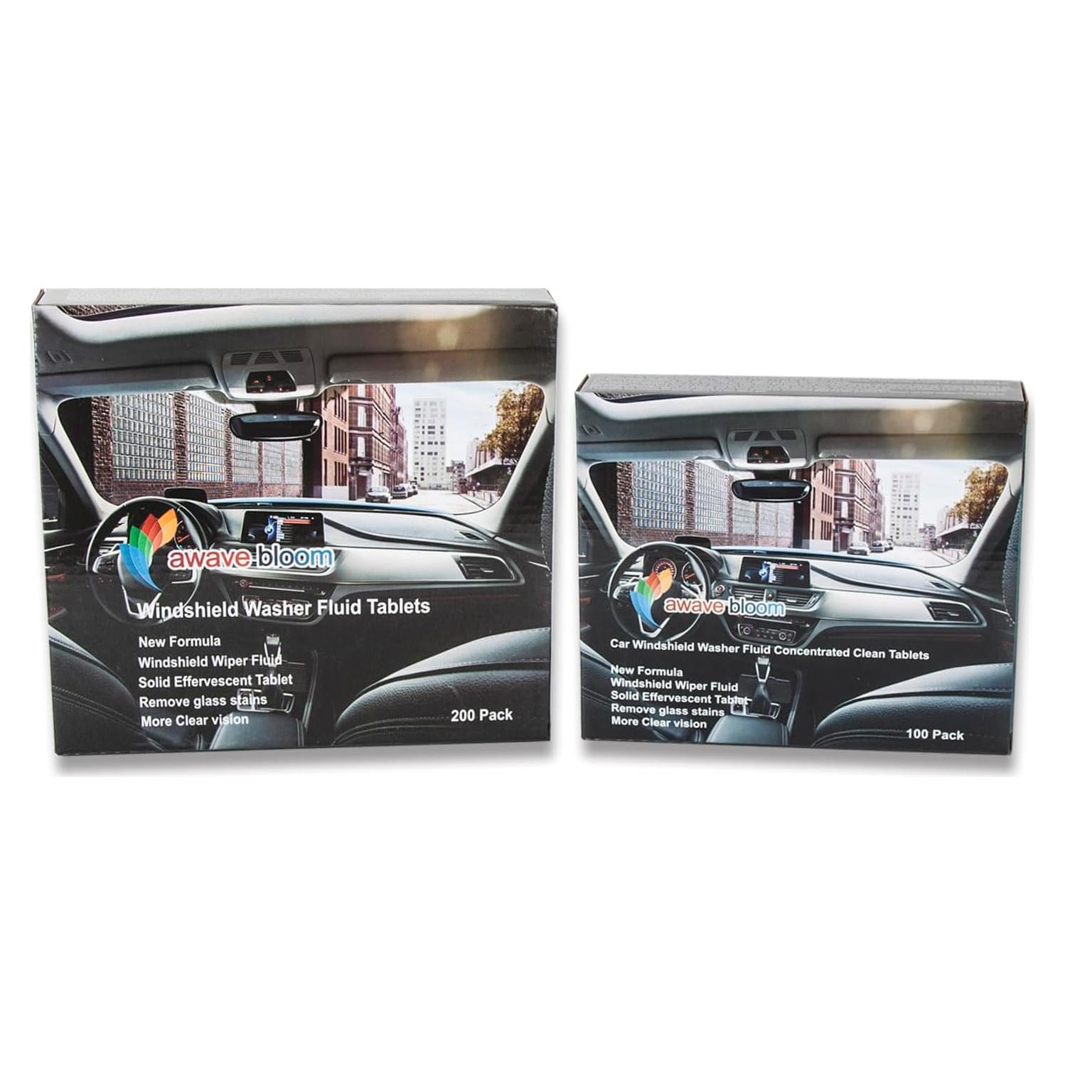 300 Tabletas Limpiaparabrisas Concentradas 1 Paquete 300 L