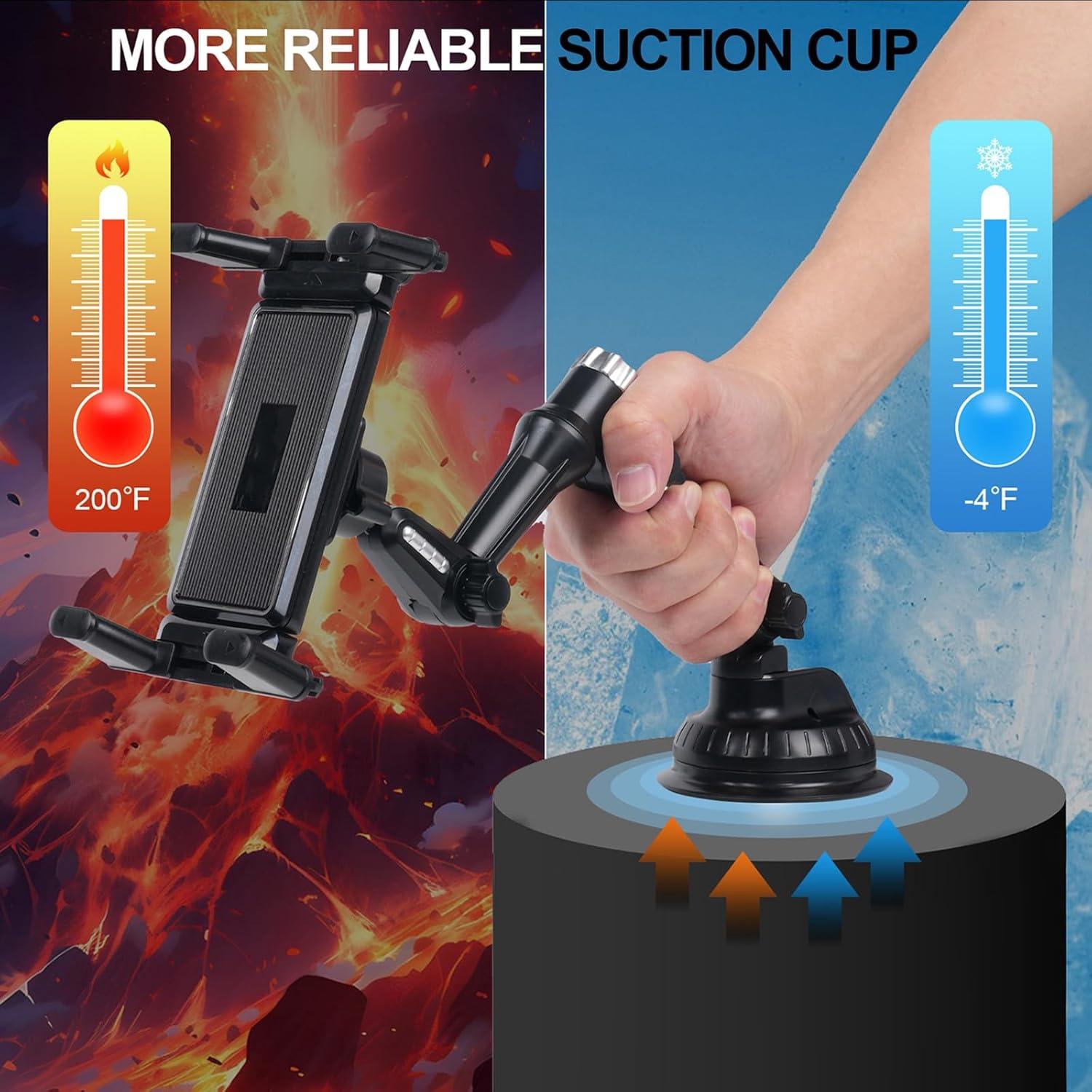 Soporte para Teléfono de Coche KELOFAM 5 en 1 Ajustable