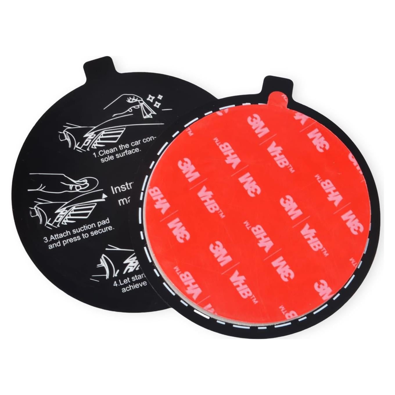 Disco de Montaje con Ventosa UAYESOK 78mm para Soporte de Teléfono