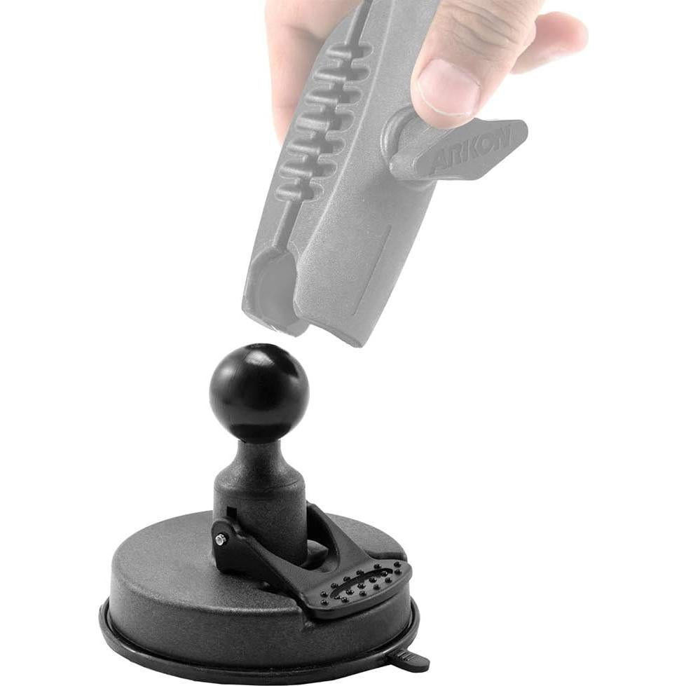 Base de Succión Adhesiva ARKON 25mm para Autos y Camiones