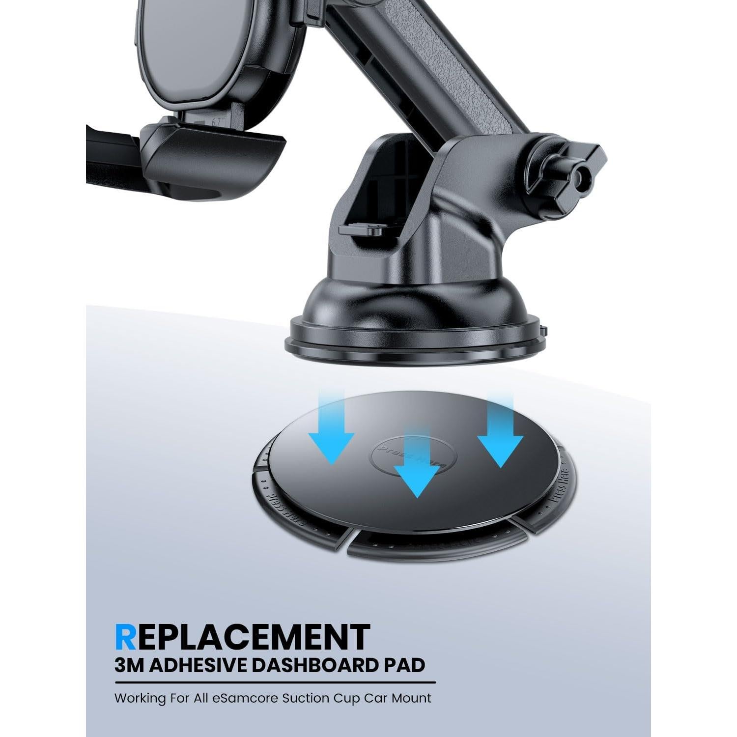 Almohadilla Adhesiva para Tablero eSamcore 4-Pack 79mm