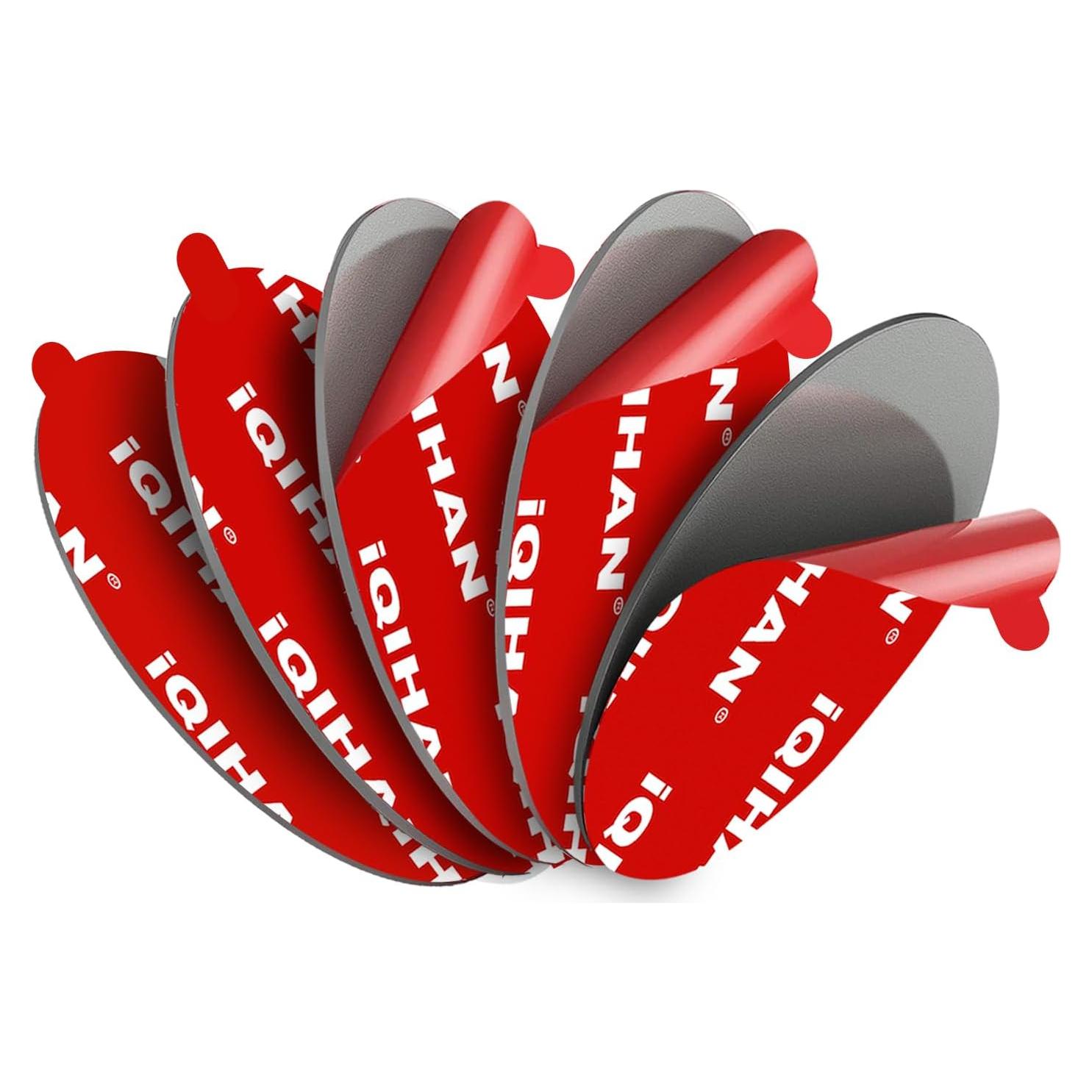 5 Almohadillas Adhesivas Doble Cara 70mm Promkig para Ventosa