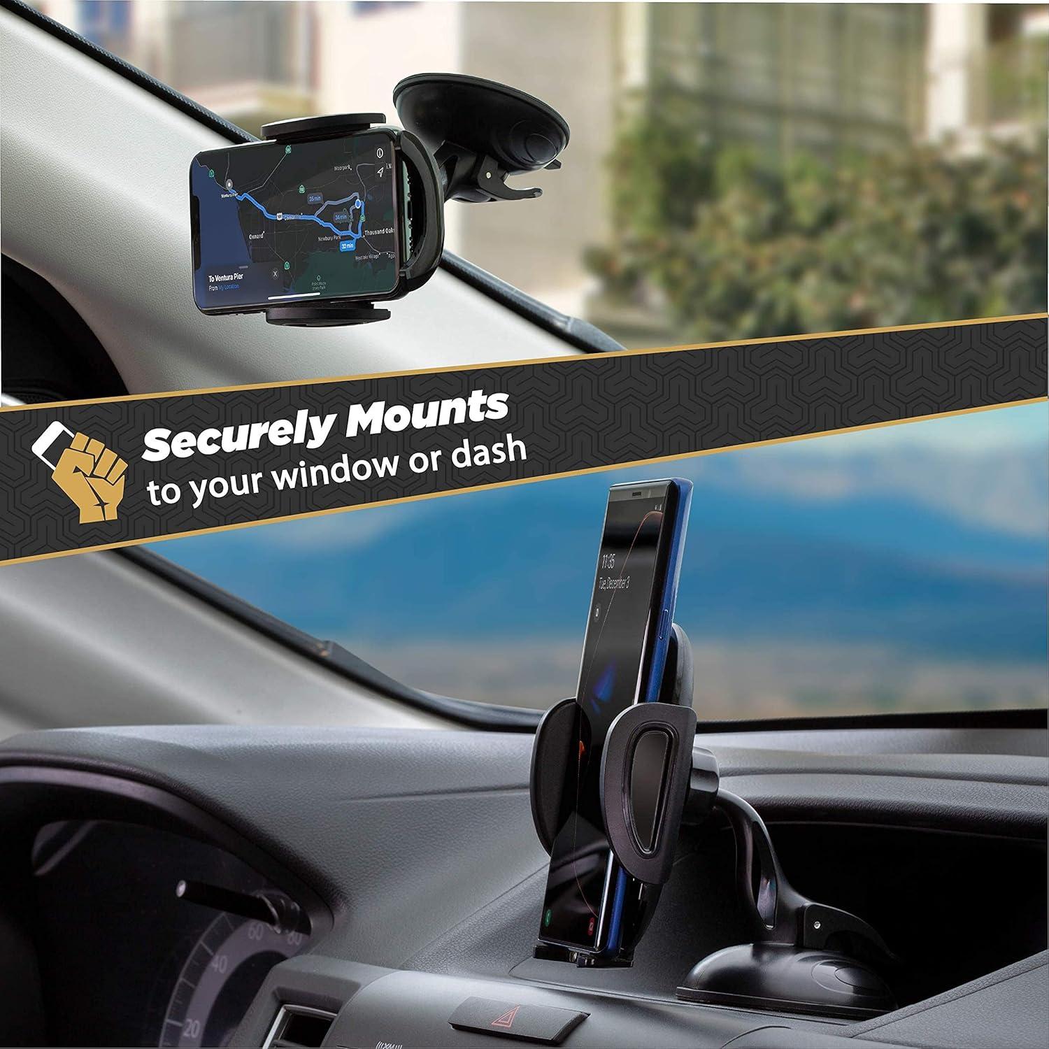 Soporte de teléfono Scosche SUHWD-XCES0 con ventosa para auto