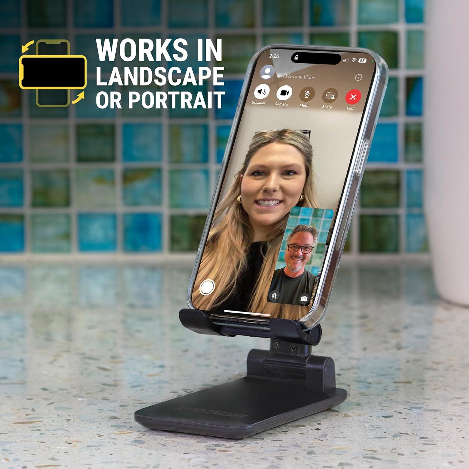 Soporte Universal para Teléfono Scosche SUFMPS-SP Plegable Negro