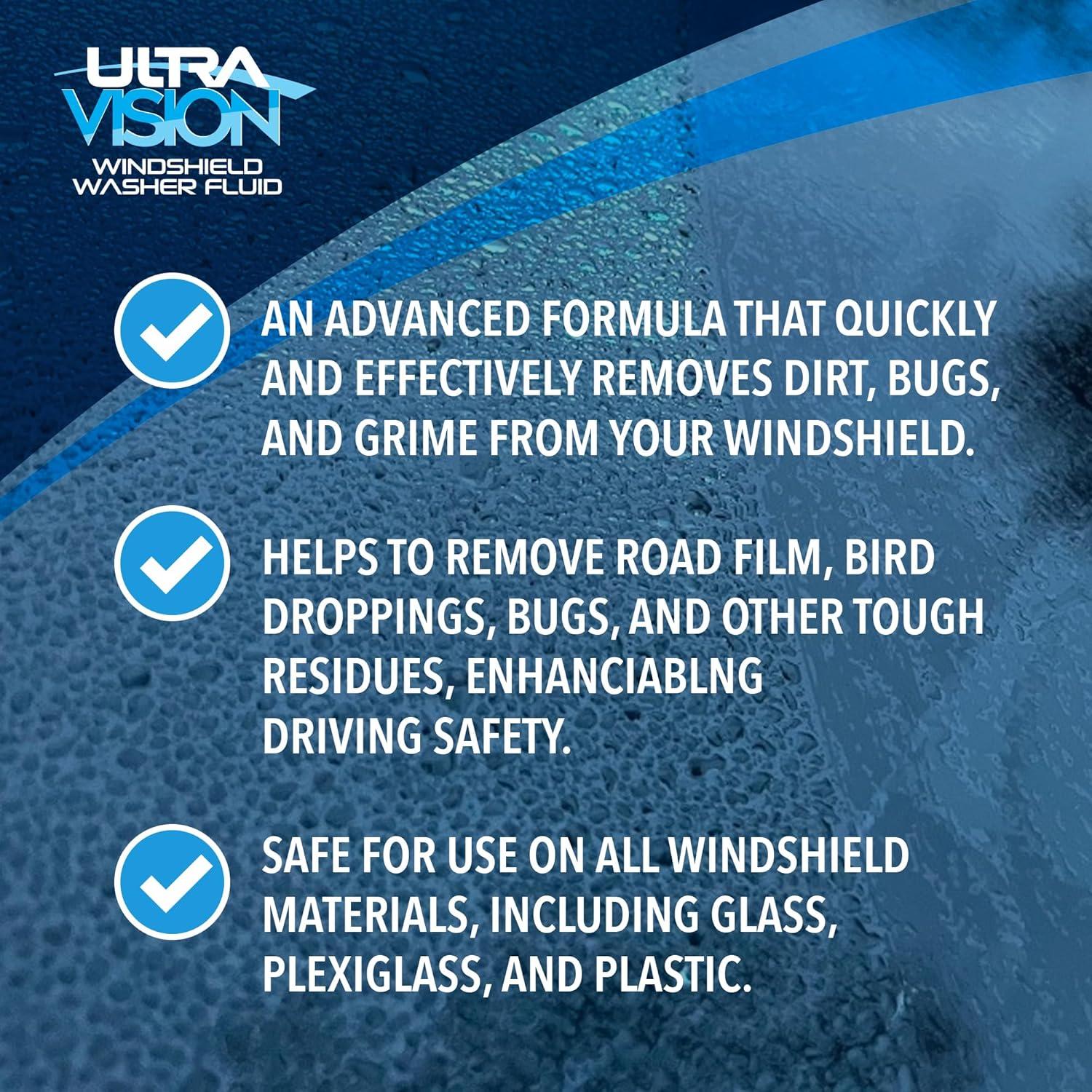 Líquido Limpiaparabrisas UltraVision 3.9kg Fórmula Avanzada
