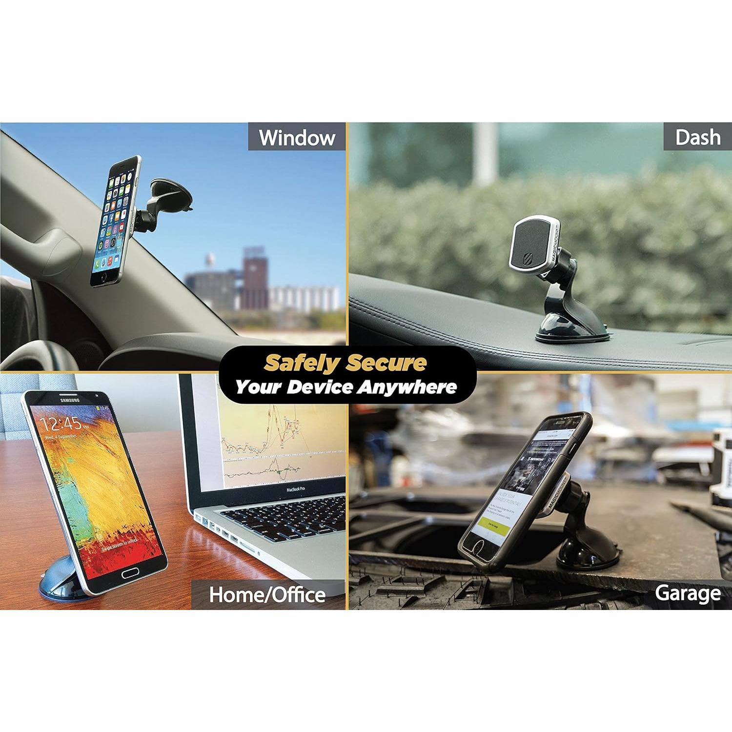 Soporte Magnético para Teléfono de Coche Scosche MPWDB