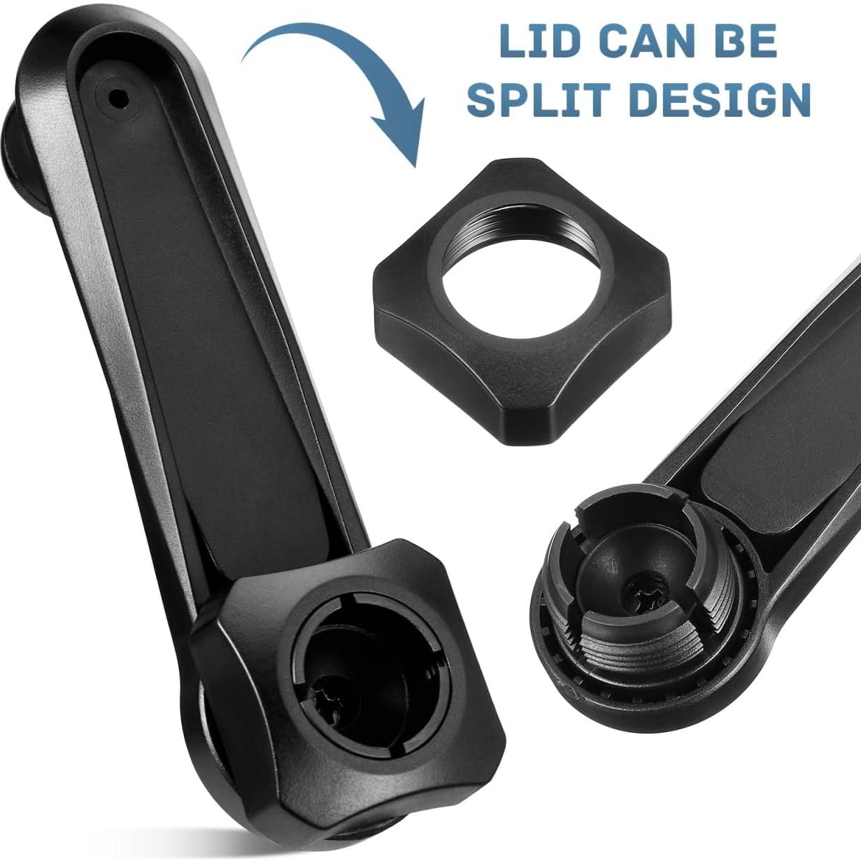 Soporte para teléfono IMIKEYA con varilla de extensión negra